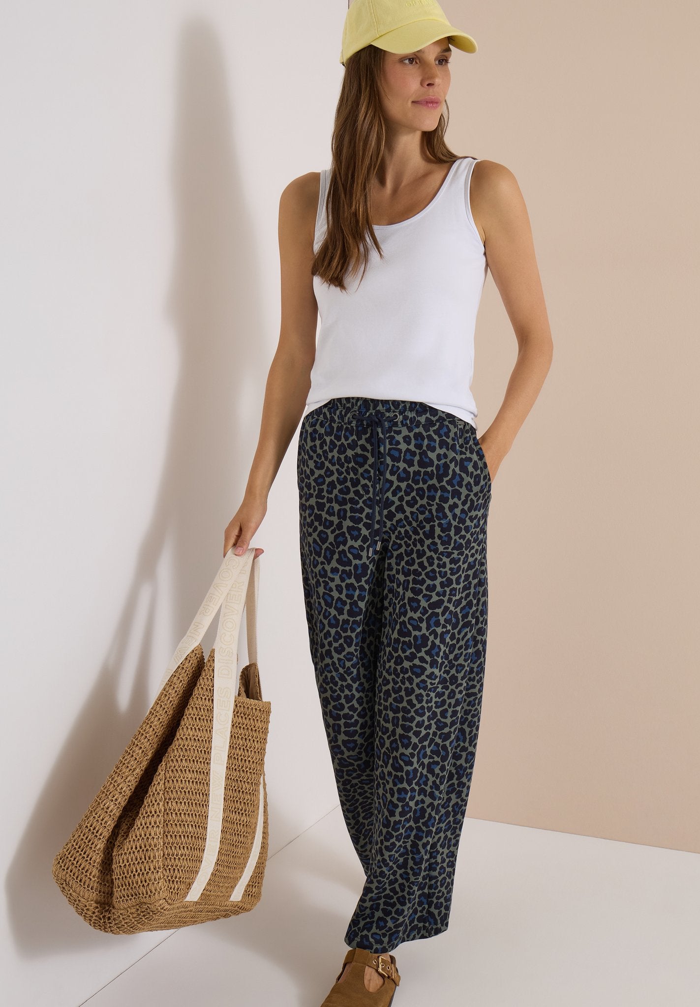 Cecil Damen Hosen Dried Oli