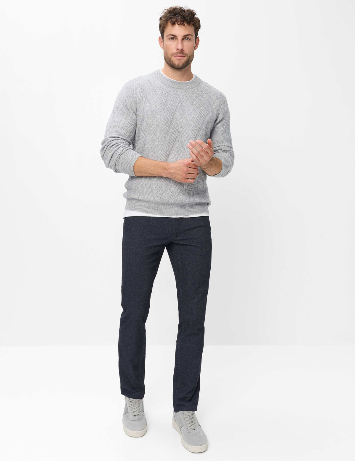 Brax Herren Hosen Night Blue