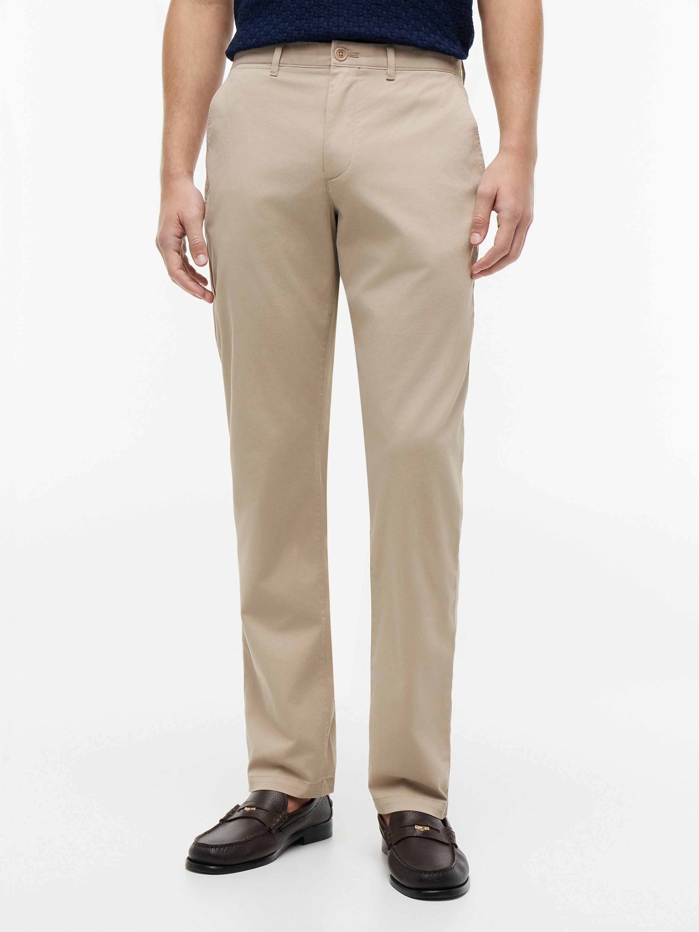 Tommy Hilfiger Herren Hosen Aeg Beige