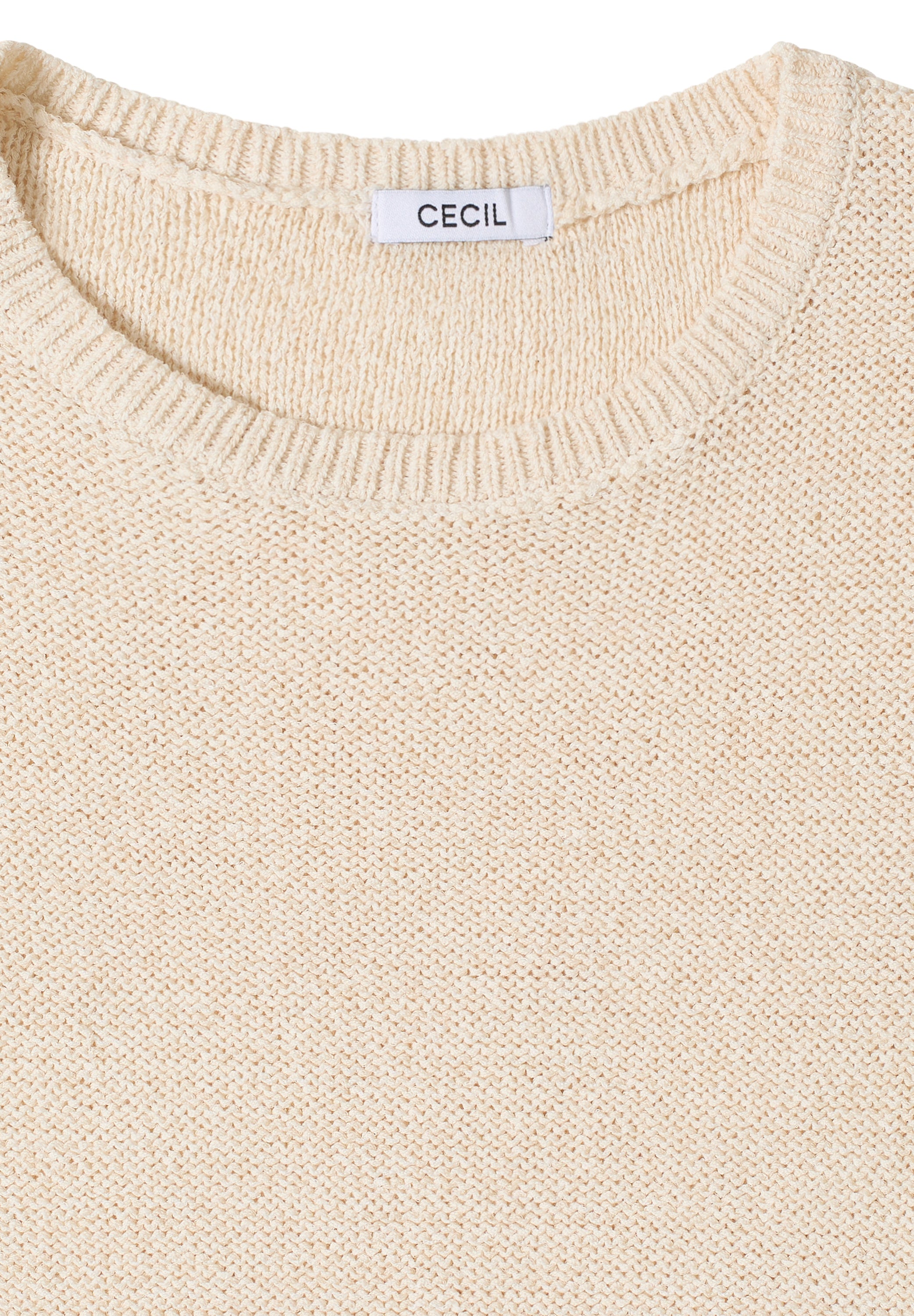 Cecil Damen Pullover Pearl Bei