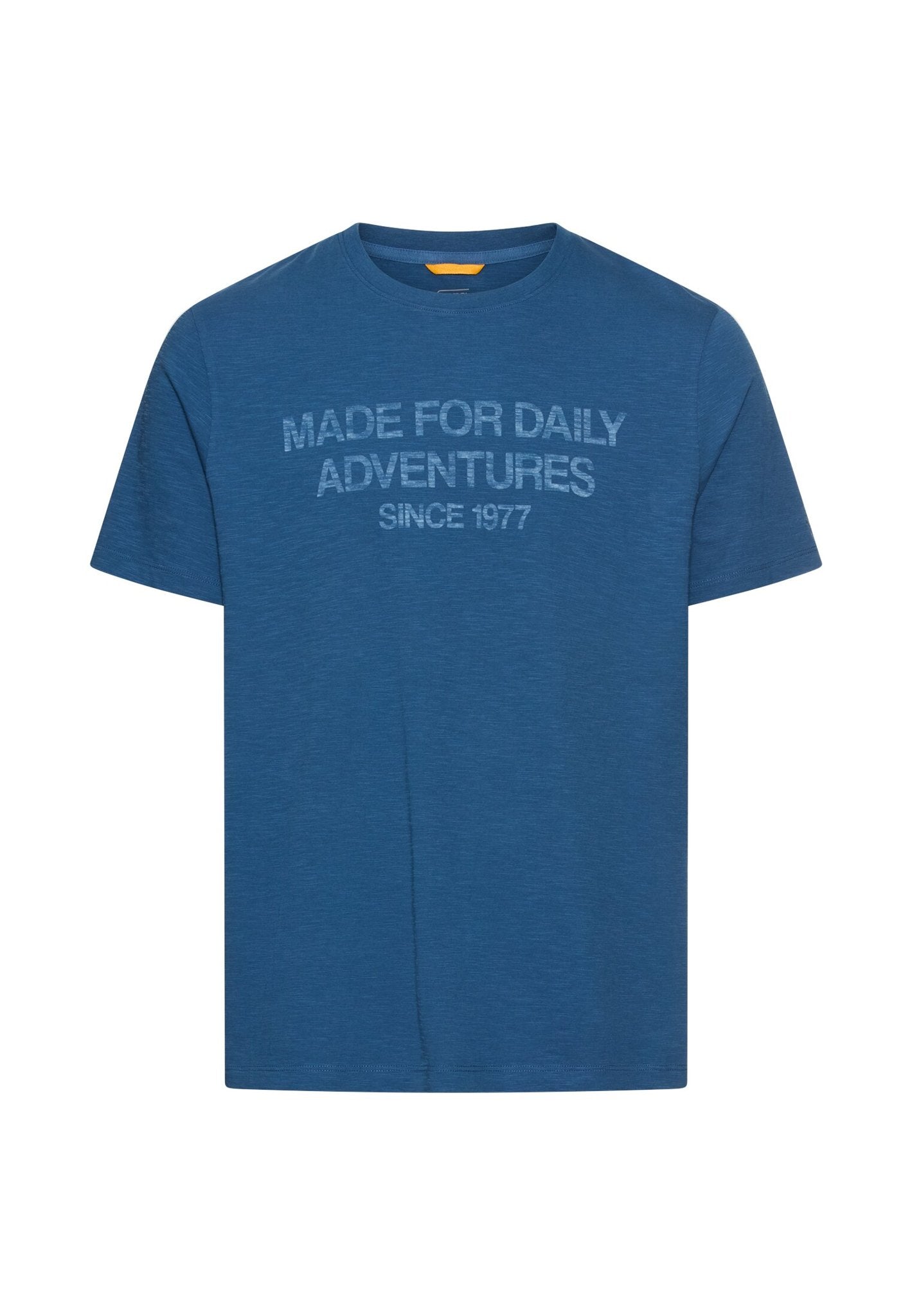 Camel active Herren T-Shirts kurz Indigo Blue