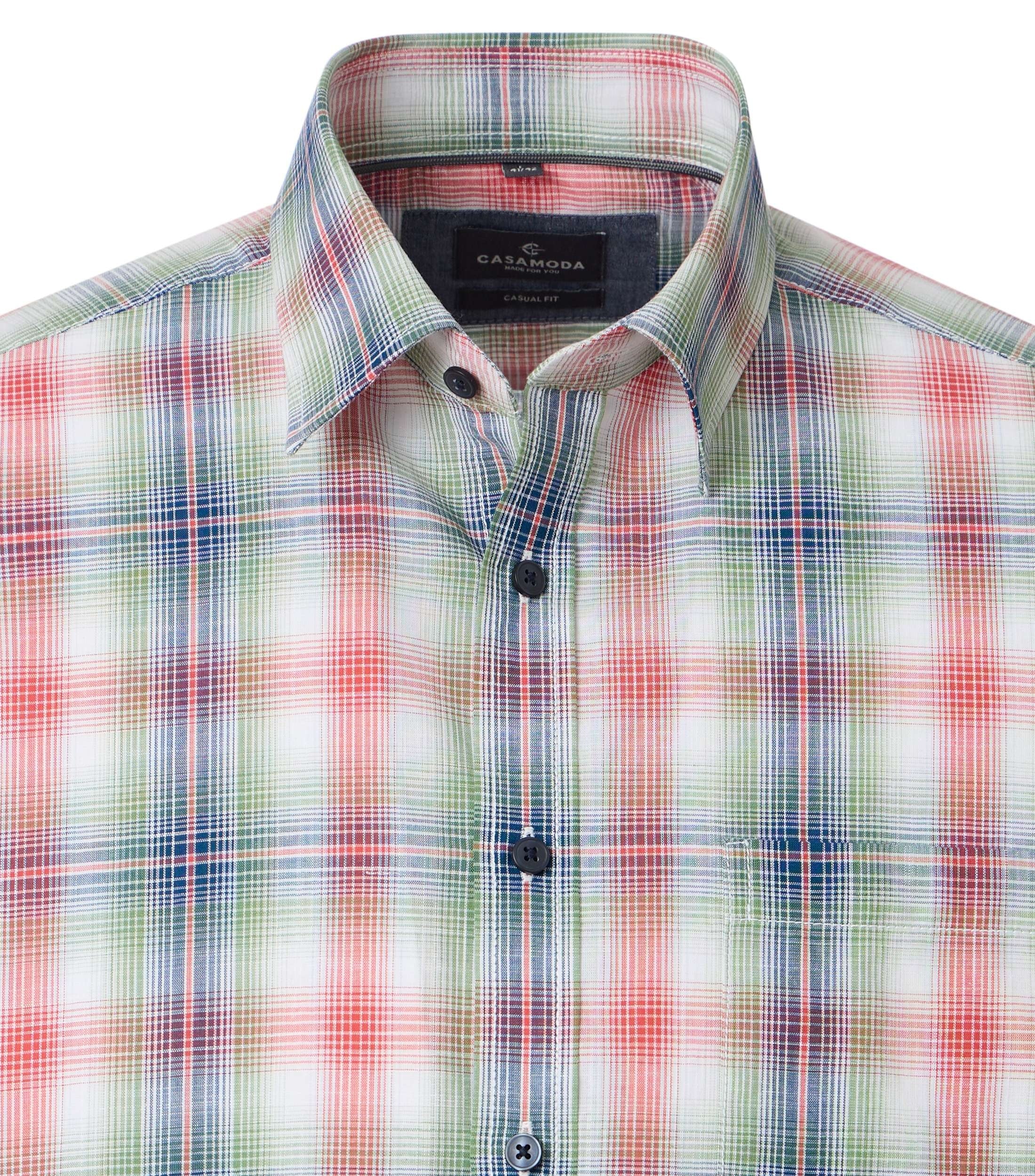 Casa Moda Herren Hemden kurz Rot