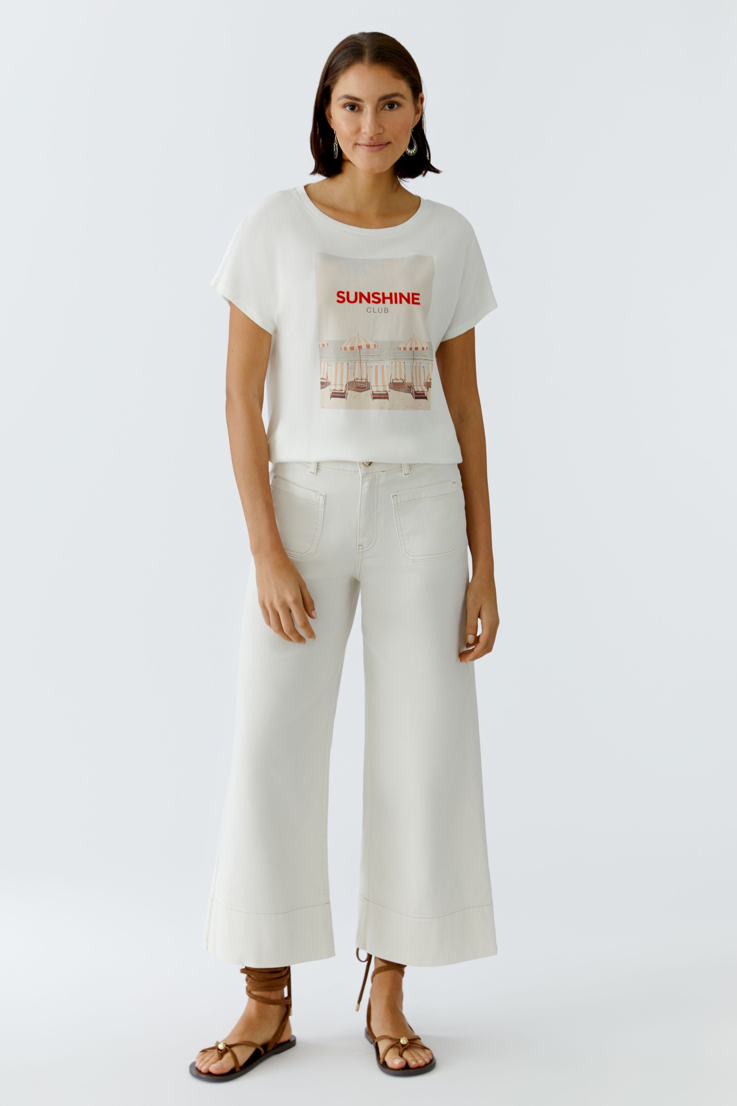 Oui Damen T-Shirts Cloud Danc