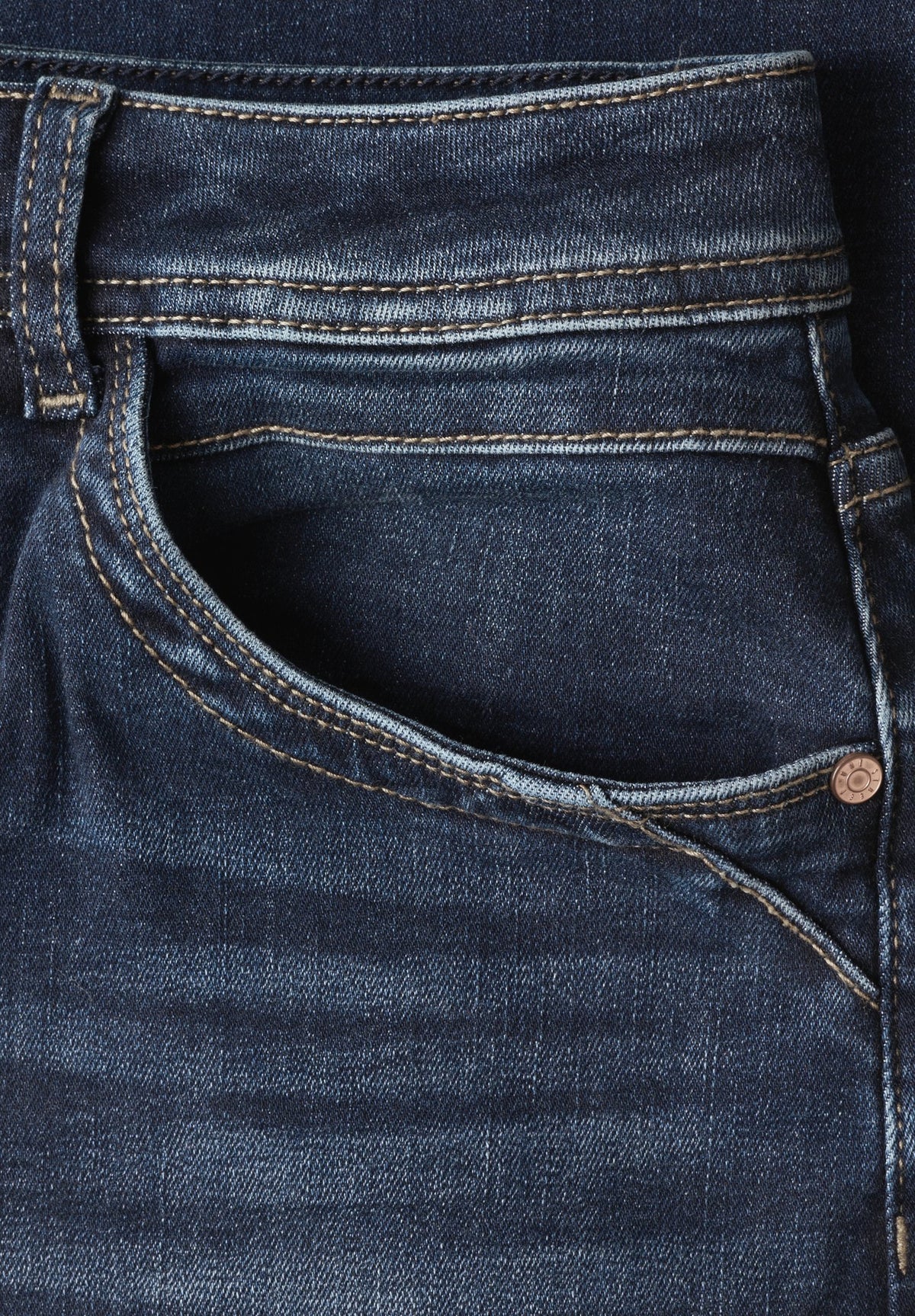 Street One Damen Hosen Dark Blue