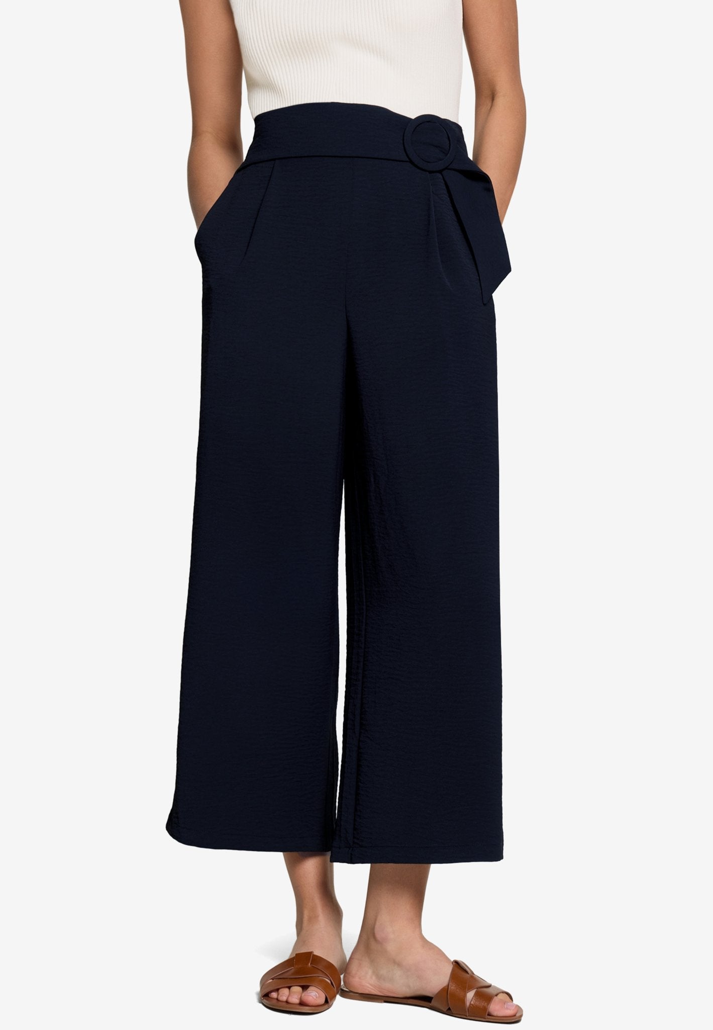 Zero Damen Hosen Black Beauty