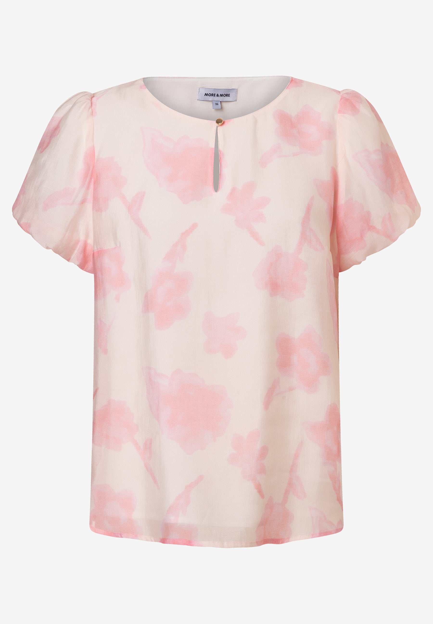 More & More Damen Blusen Soft Flowe