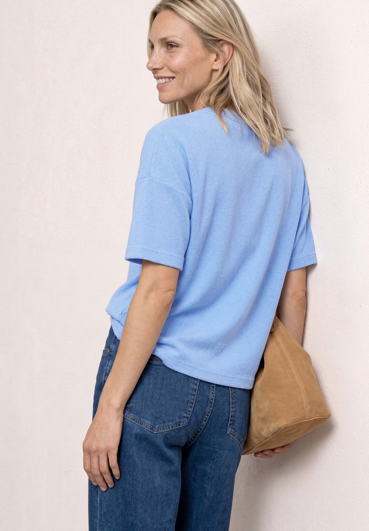 Street One Damen T-Shirts Drift Blu