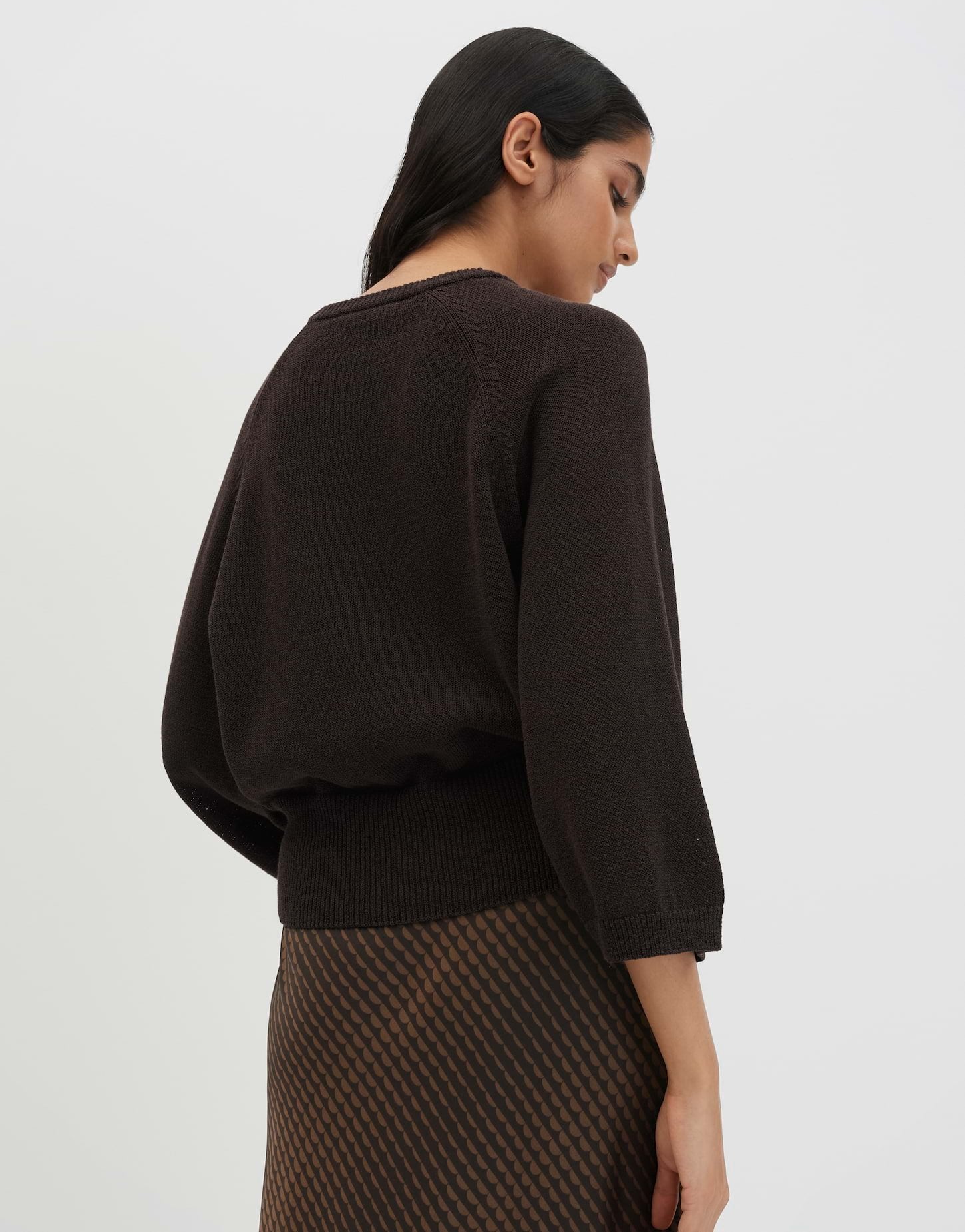 Someday Damen Pullover Dark Truffle