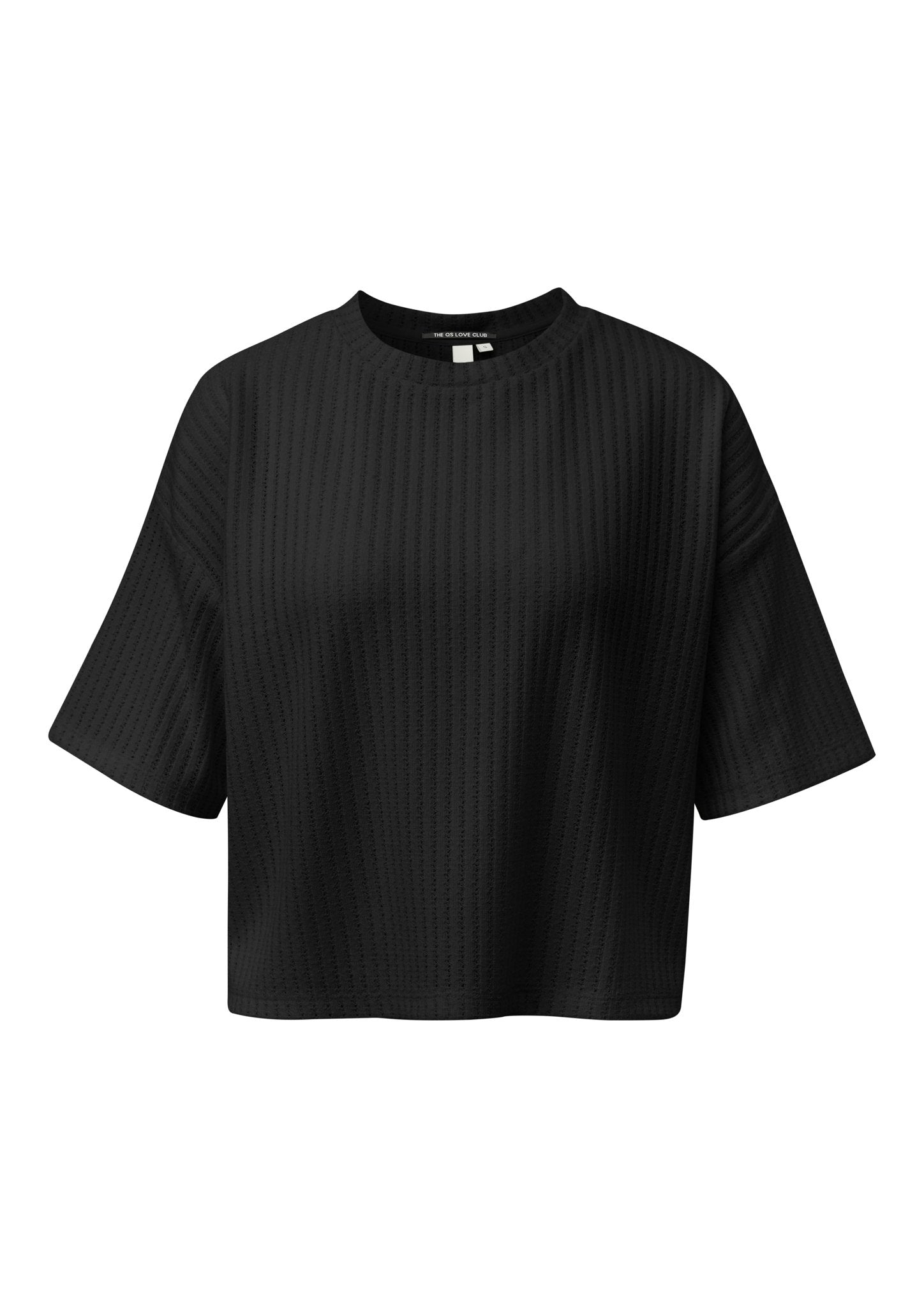 QS by S.Oliver Damen T-Shirts Grey/Black