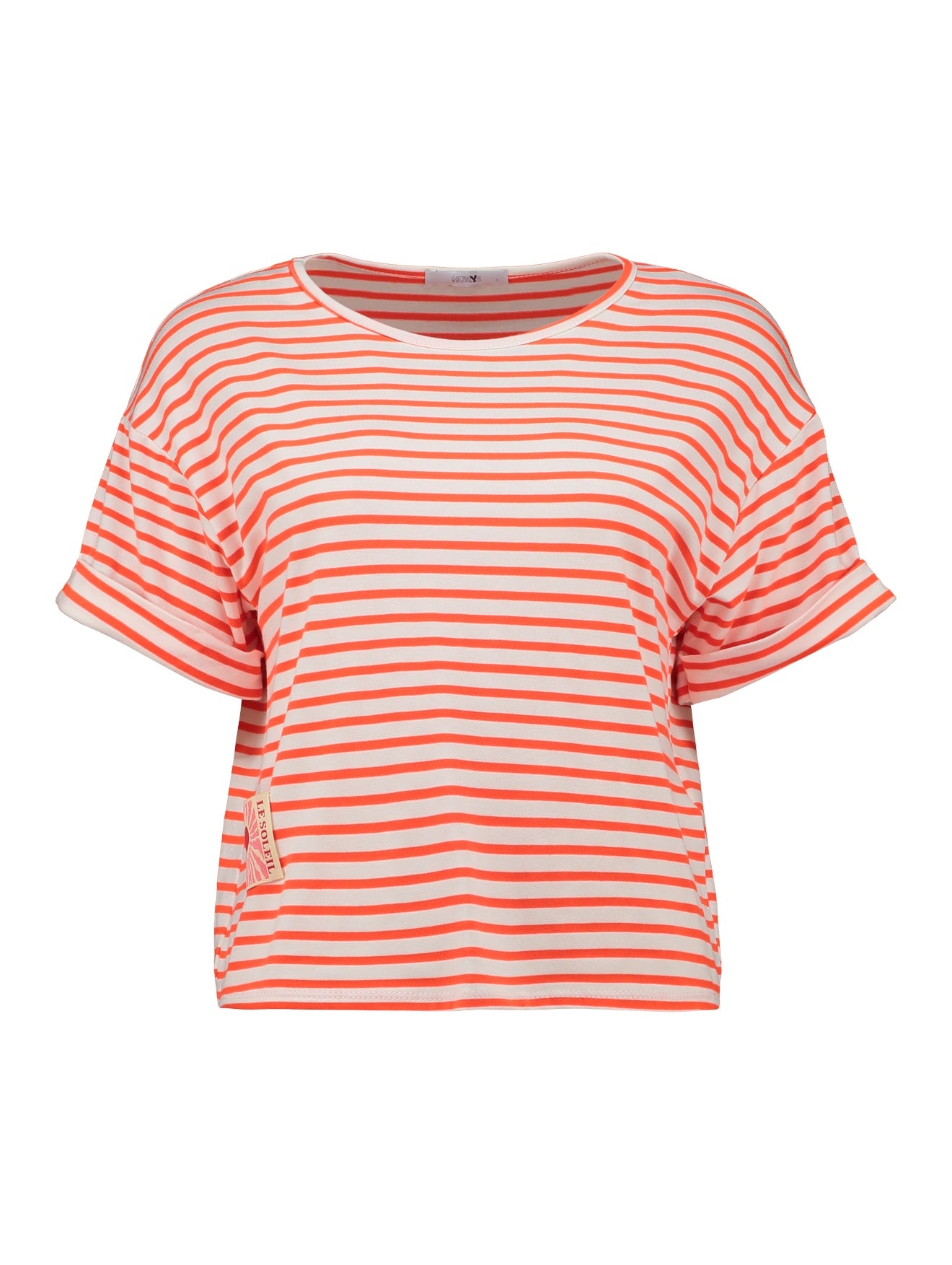 Haily's Damen T-Shirts Neon Orange Str
