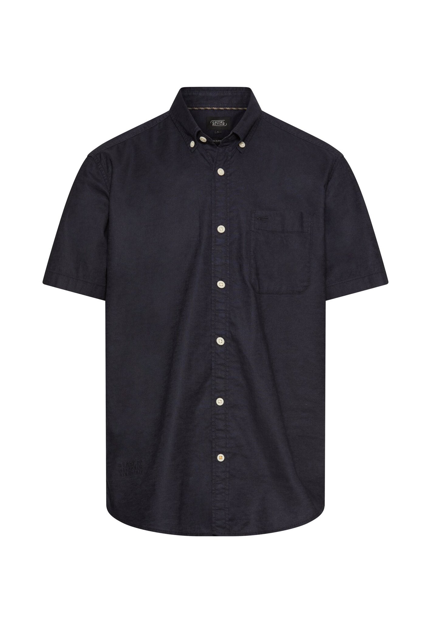 Camel active Herren Hemden kurz Dark Navy