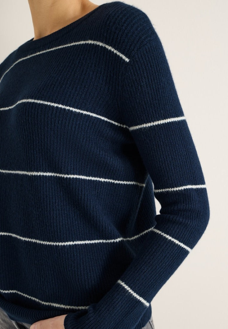 Cecil Damen Pullover Deep Deni