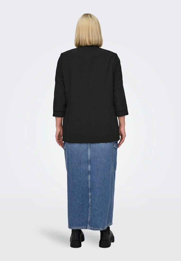 Only Caramkoma Damen Blazer Black