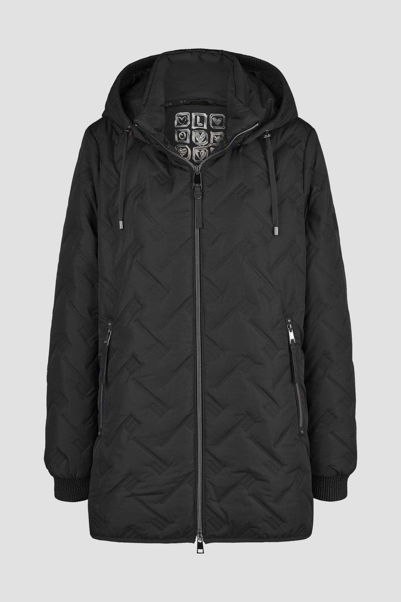 Lebek Damen Jacken Black