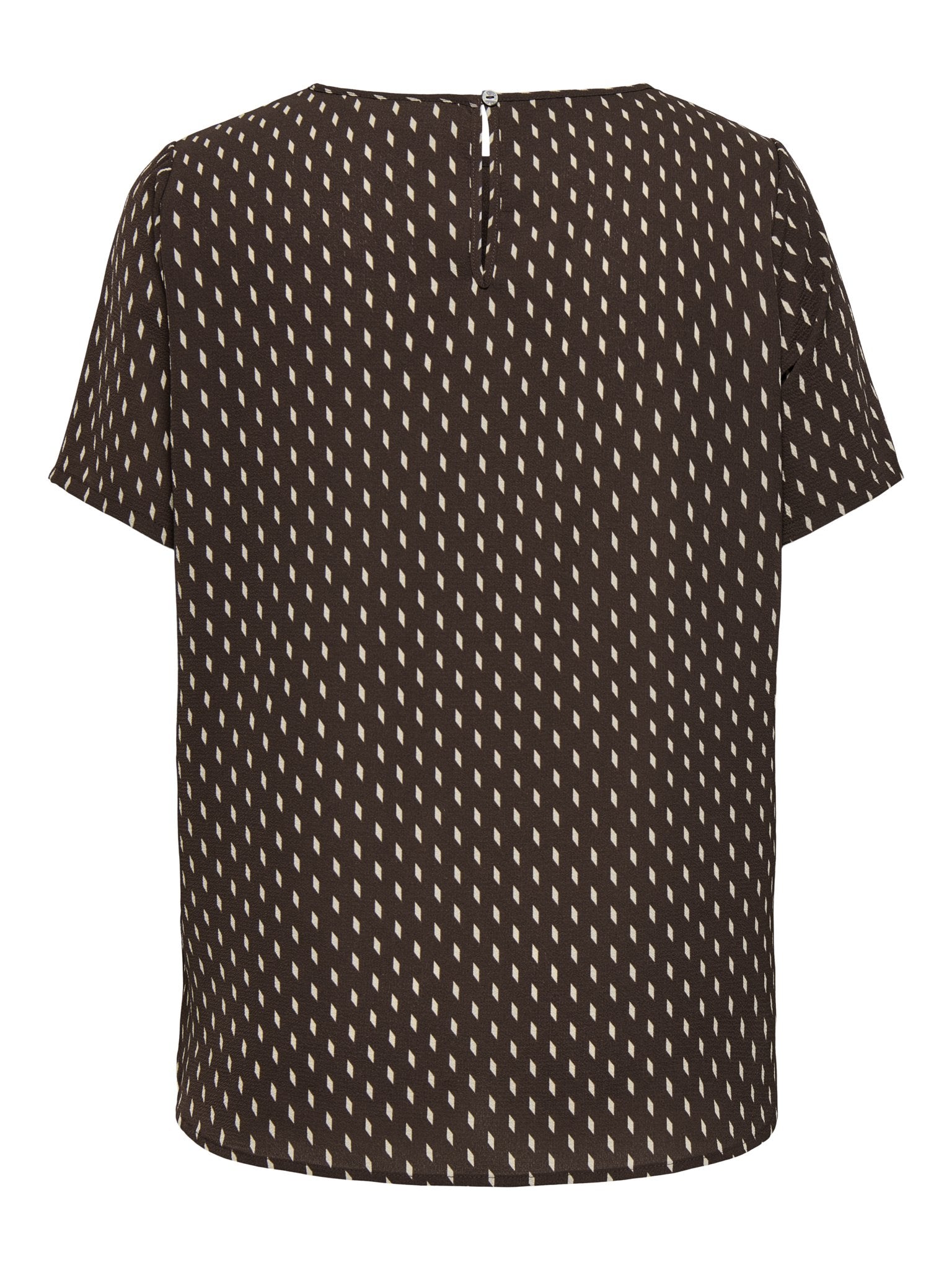 Only Caramkoma Damen T-Shirts Coffee Bean/Cra