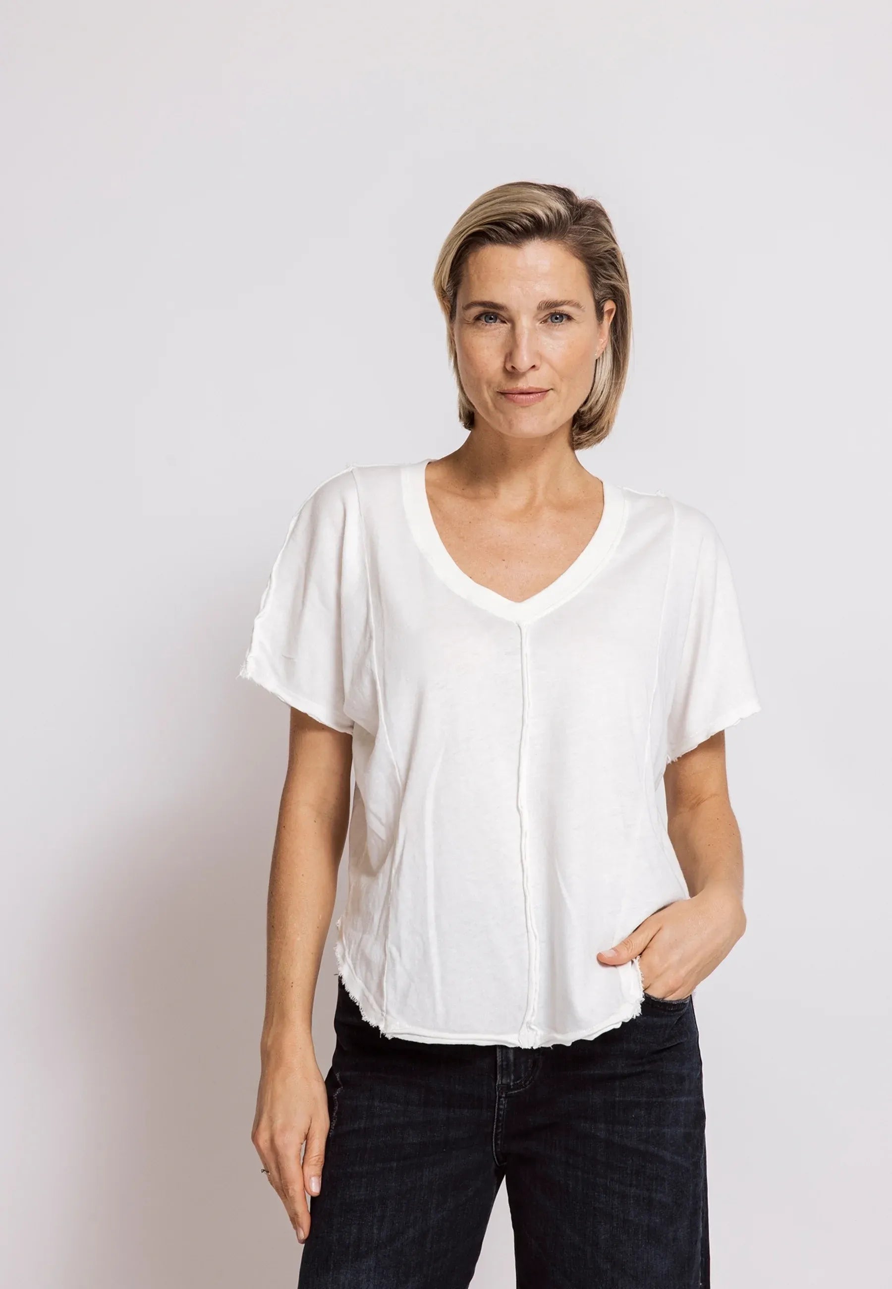 Zhrill Damen T-Shirts White