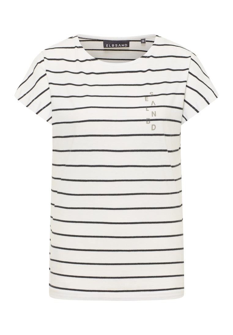 Elbsand Damen T-Shirts Bright Whit
