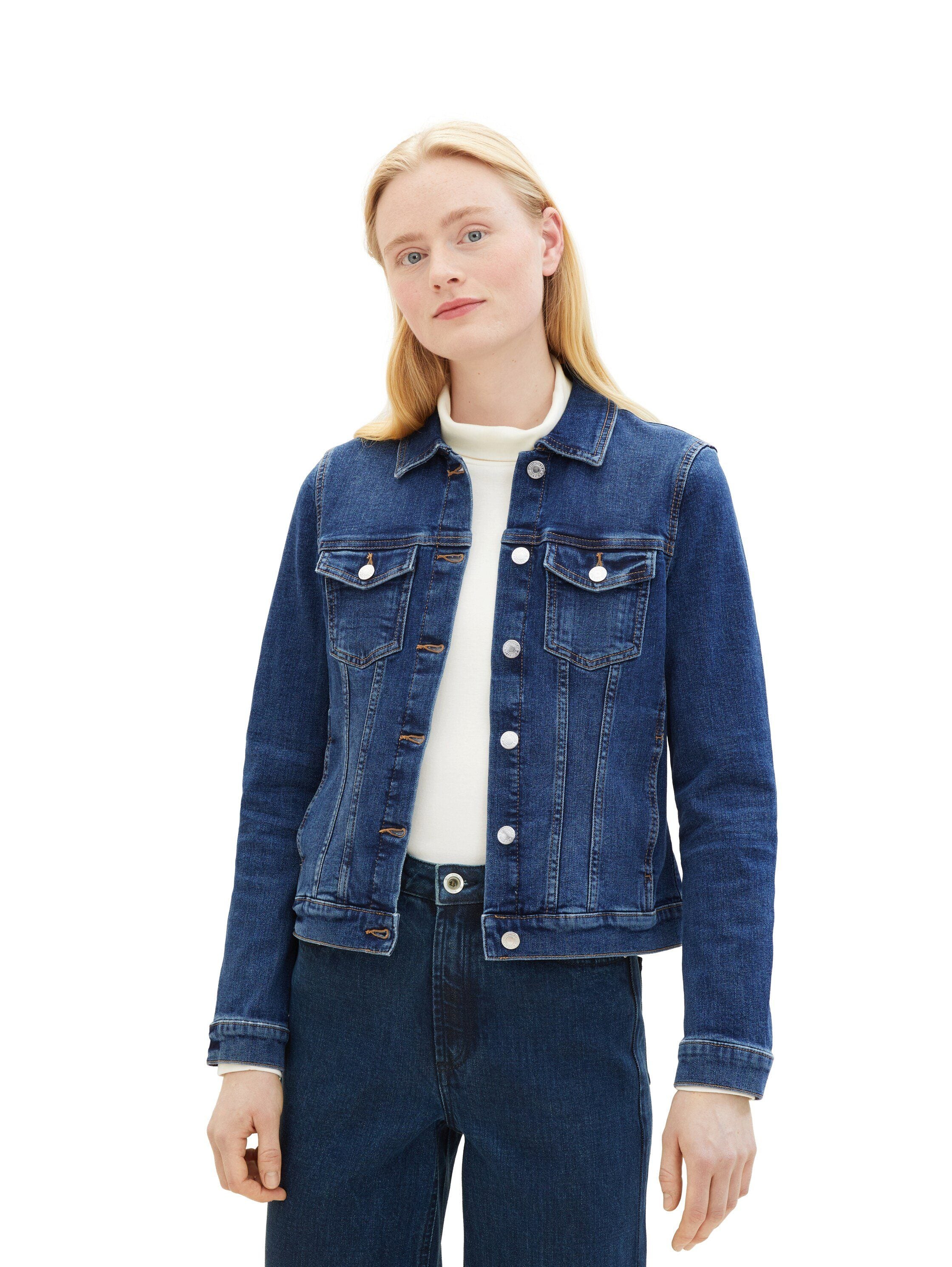 Tom Tailor denim Damen Jacken Used Mid Stone