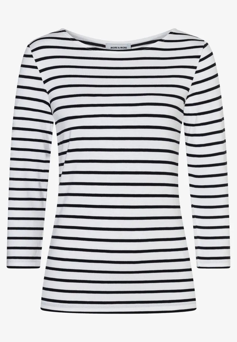 More & More Damen T-Shirts Jersey Str