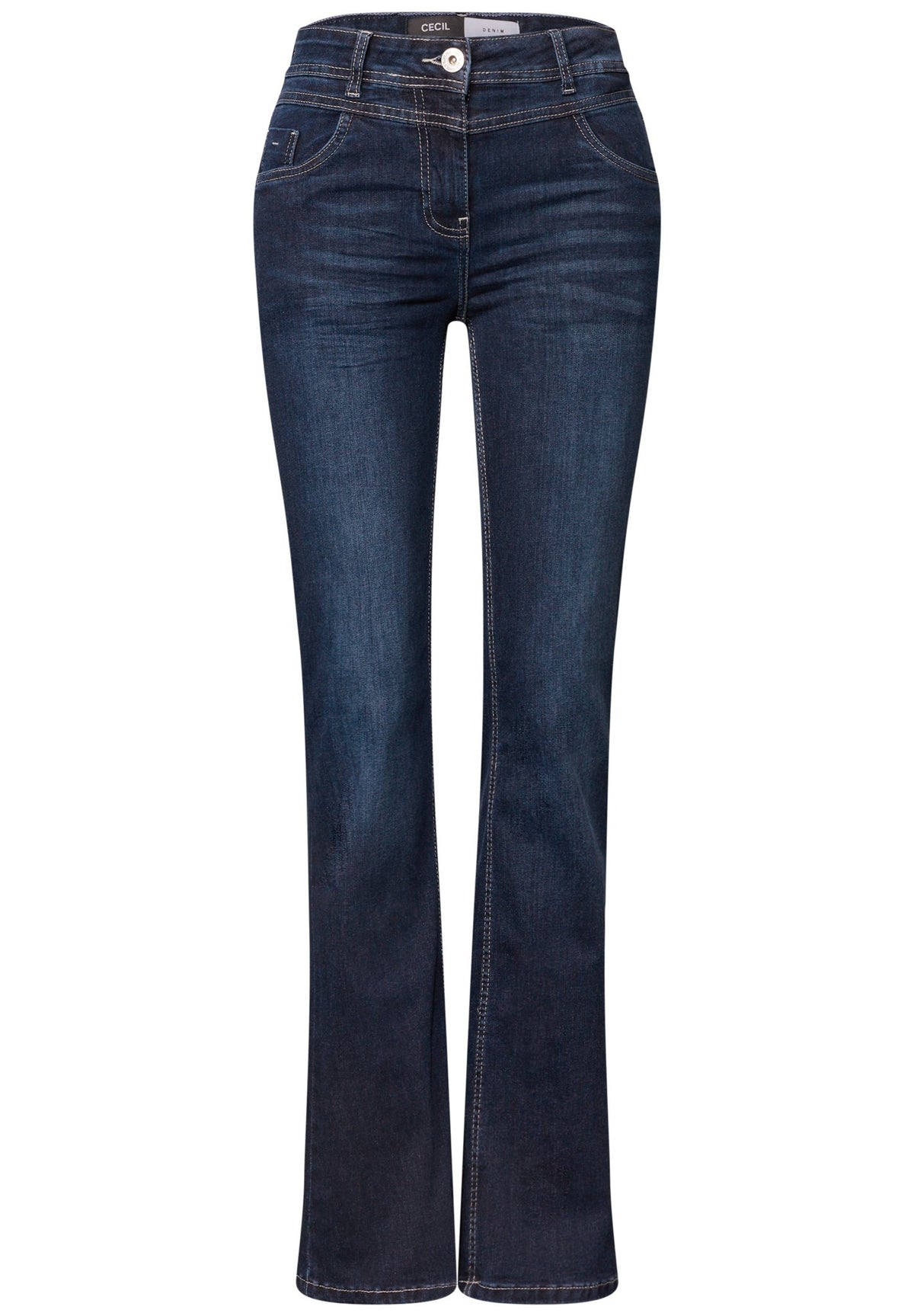 Cecil Damen Hosen Dark Blue