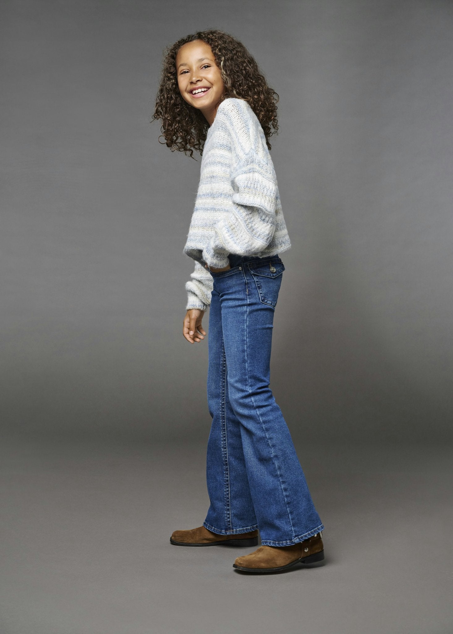 Only Mädchen Hosen, Jeans & Leggings Medium Blue Den