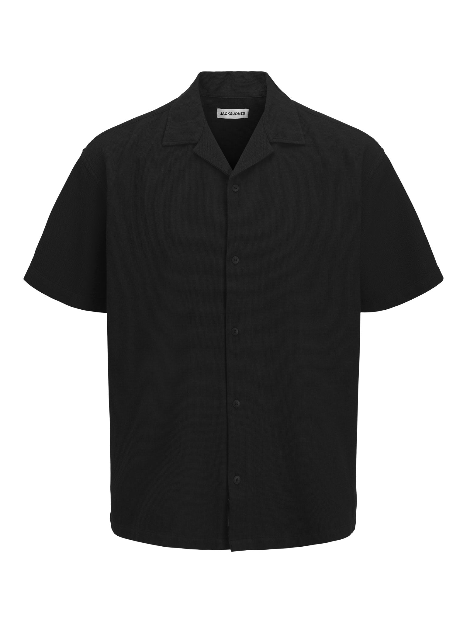 Jack & Jones Herren Hemden lang Black