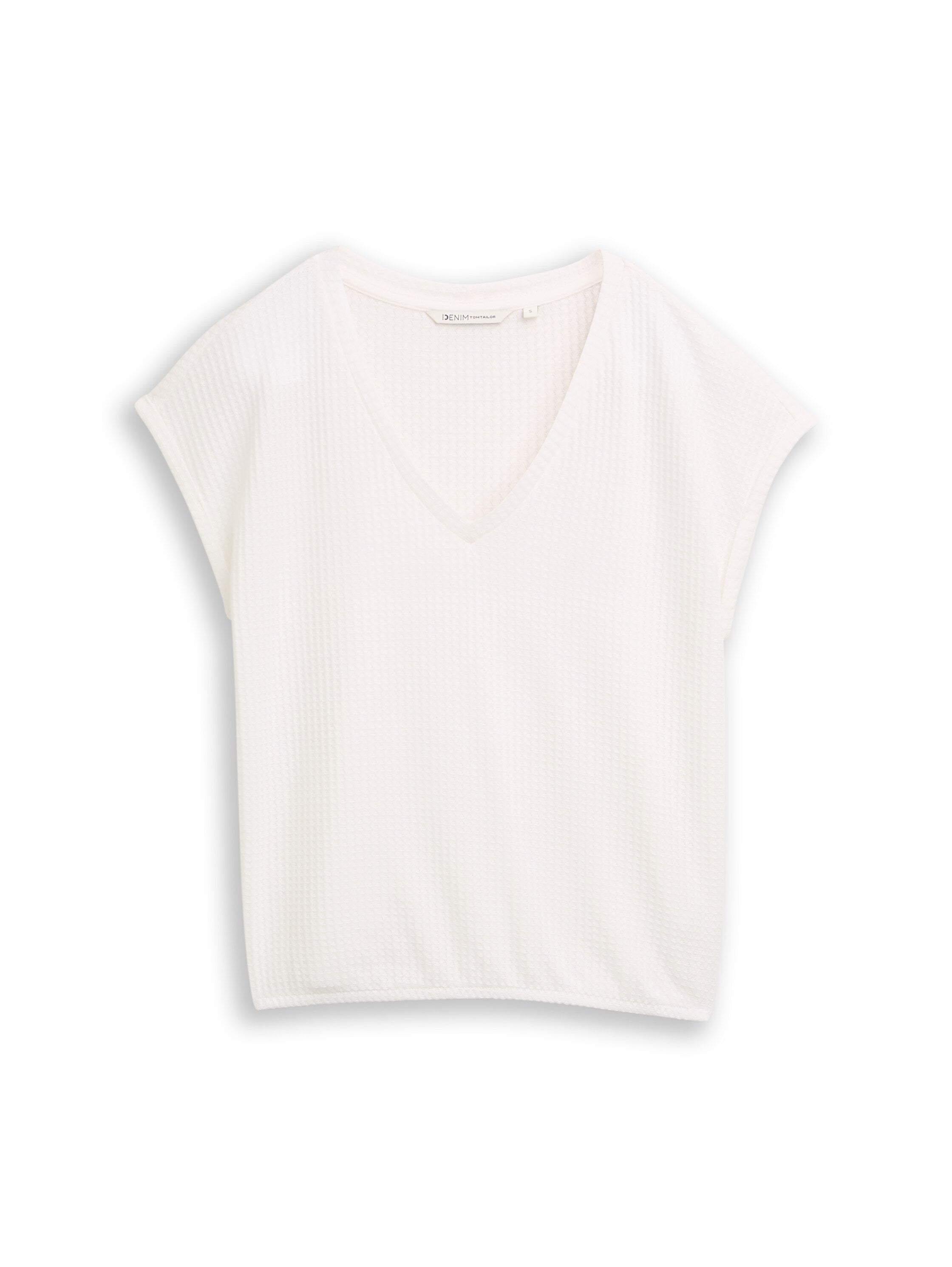 Tom Tailor denim Damen T-Shirts Off White