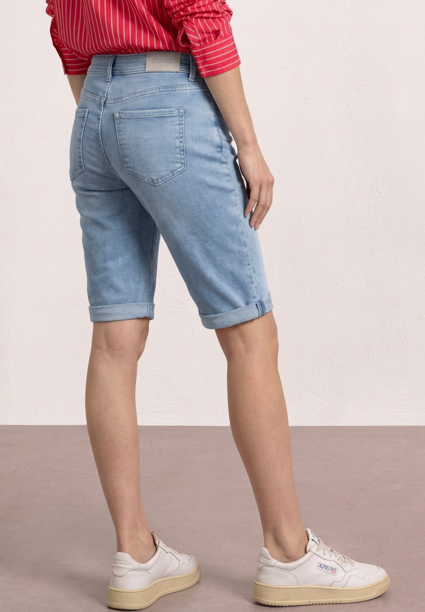Street One Damen Hosen Light Blu
