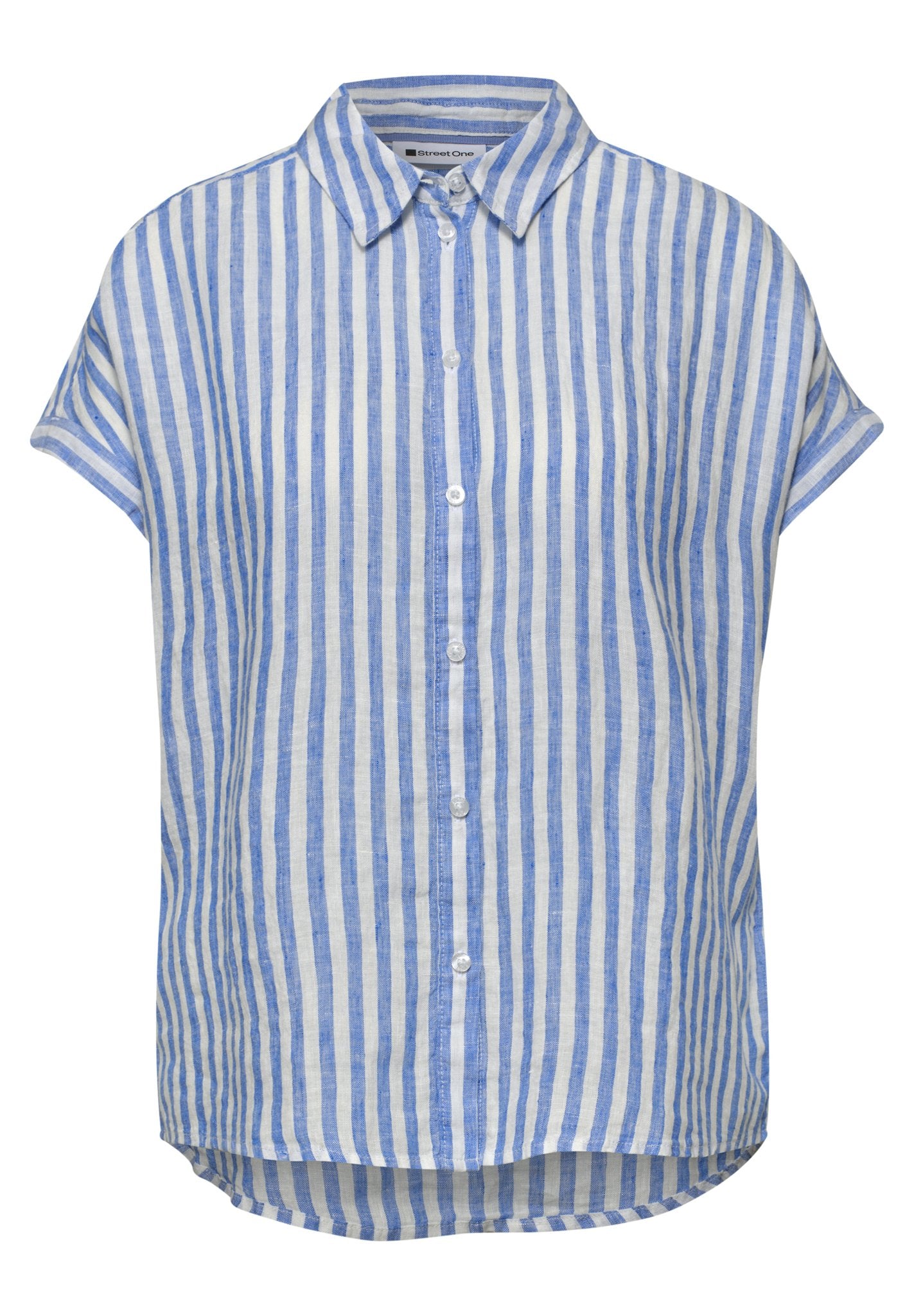 Street One Damen Blusen Drift Blu