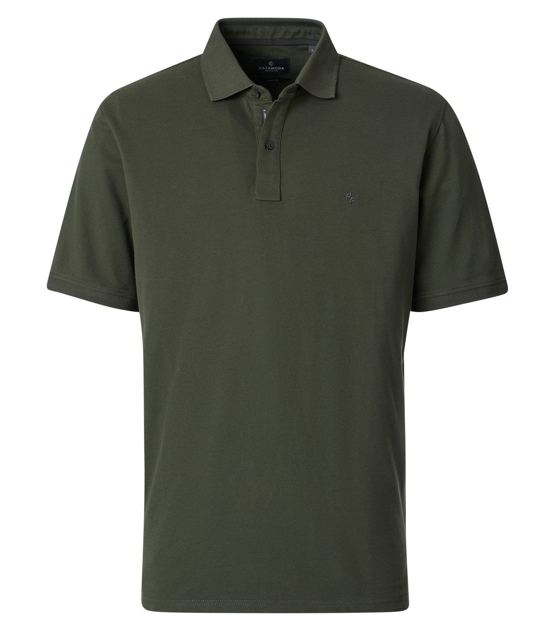 Casa Moda Herren Polo-Shirts Gruen