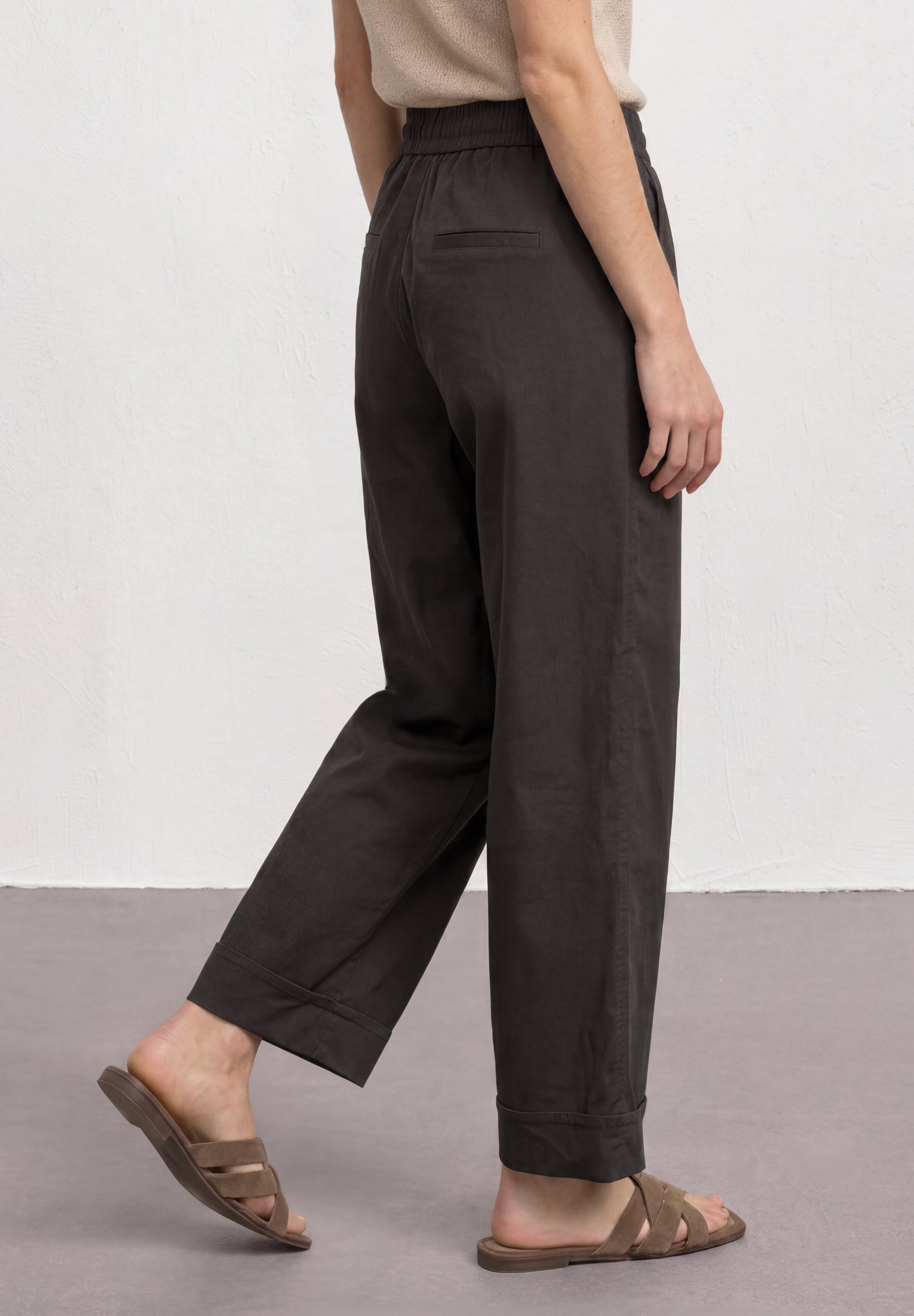 Street One Damen Hosen Black Cof