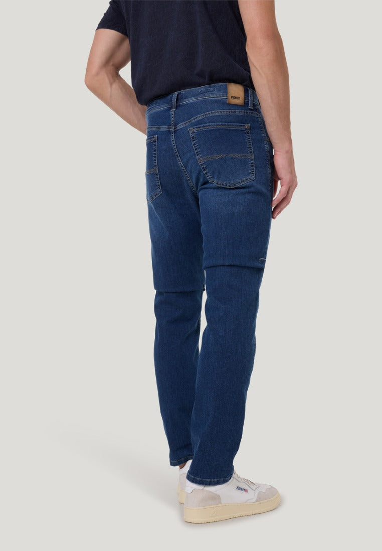 Pioneer Herren Jeans Blue Used