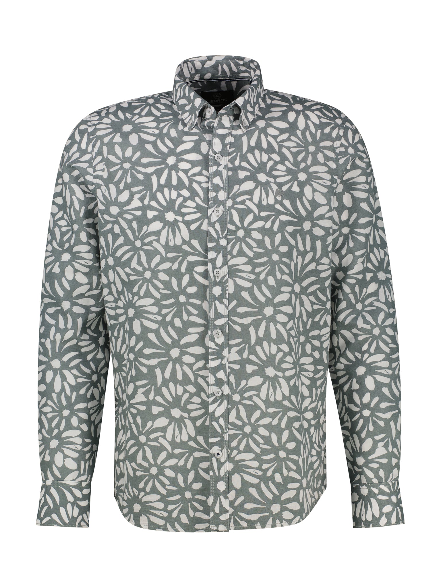 Lerros Herren Hemden Storm Grey