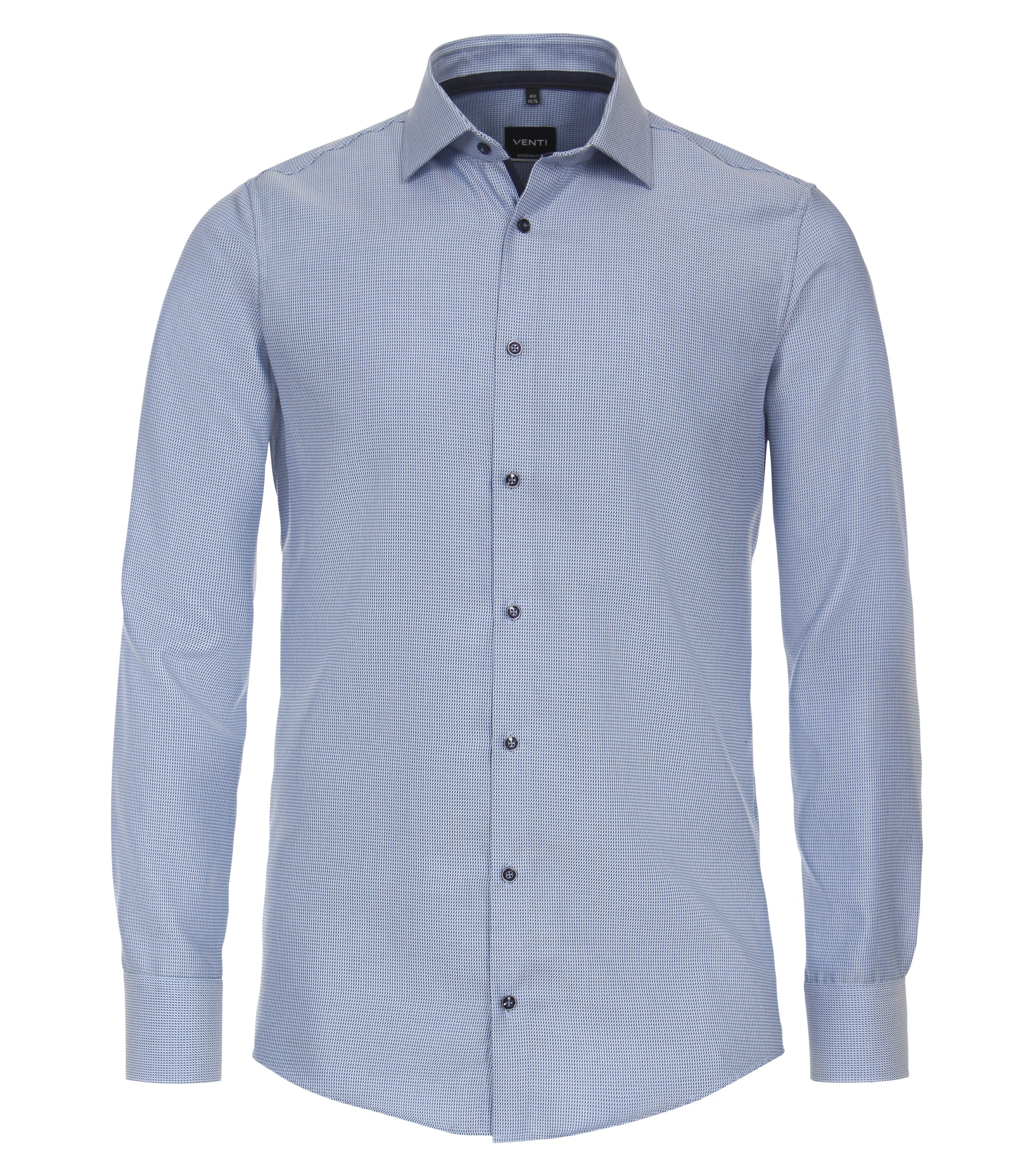 Venti Herren Hemden lang Blau