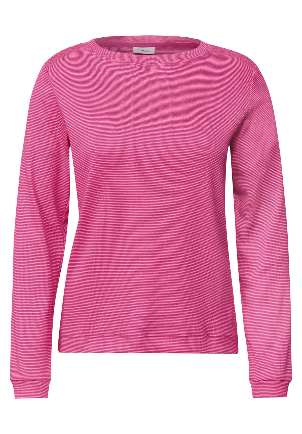 Cecil Damen T-Shirts Pink Flas