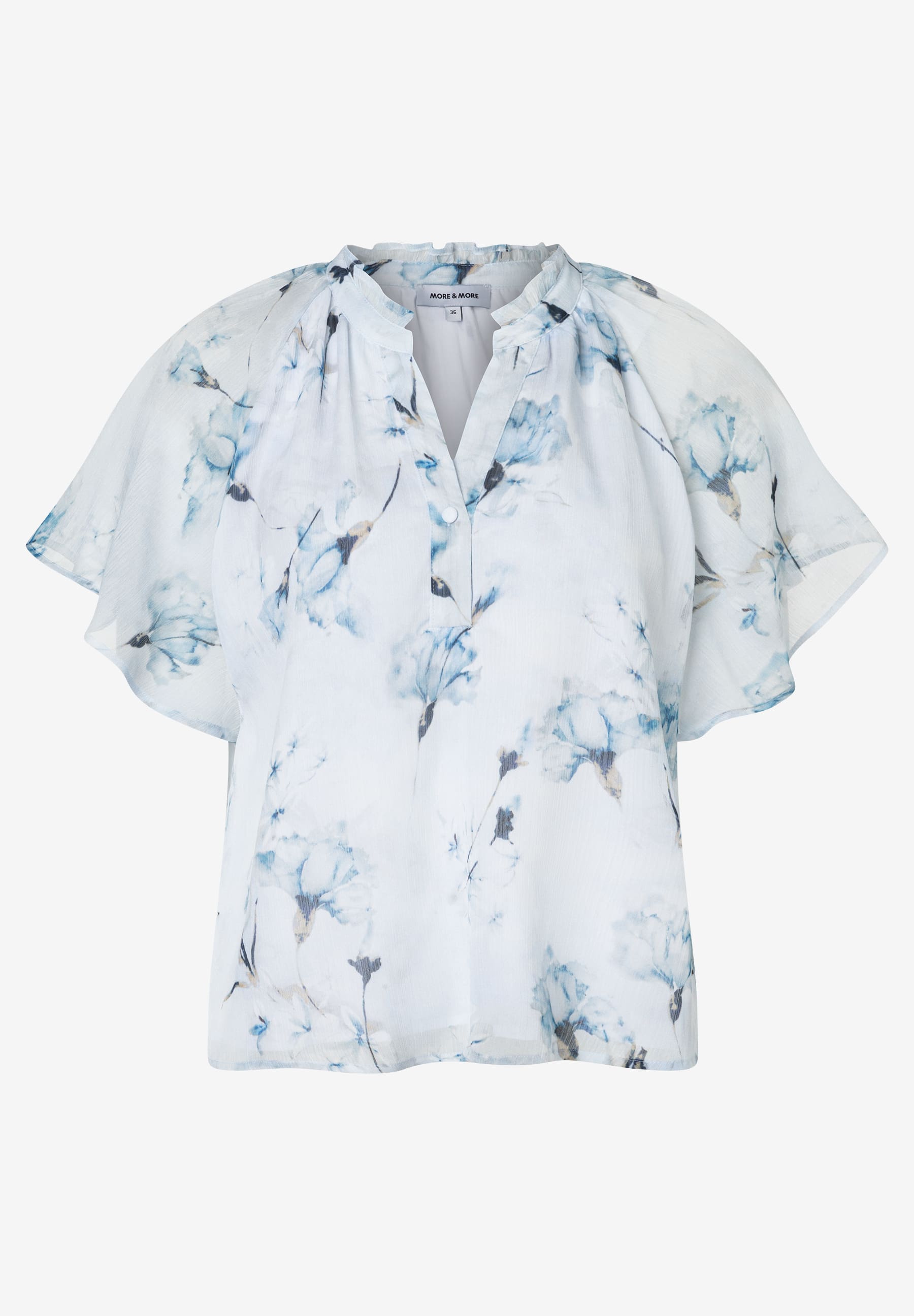 More & More Damen Blusen kurz Gardenrose