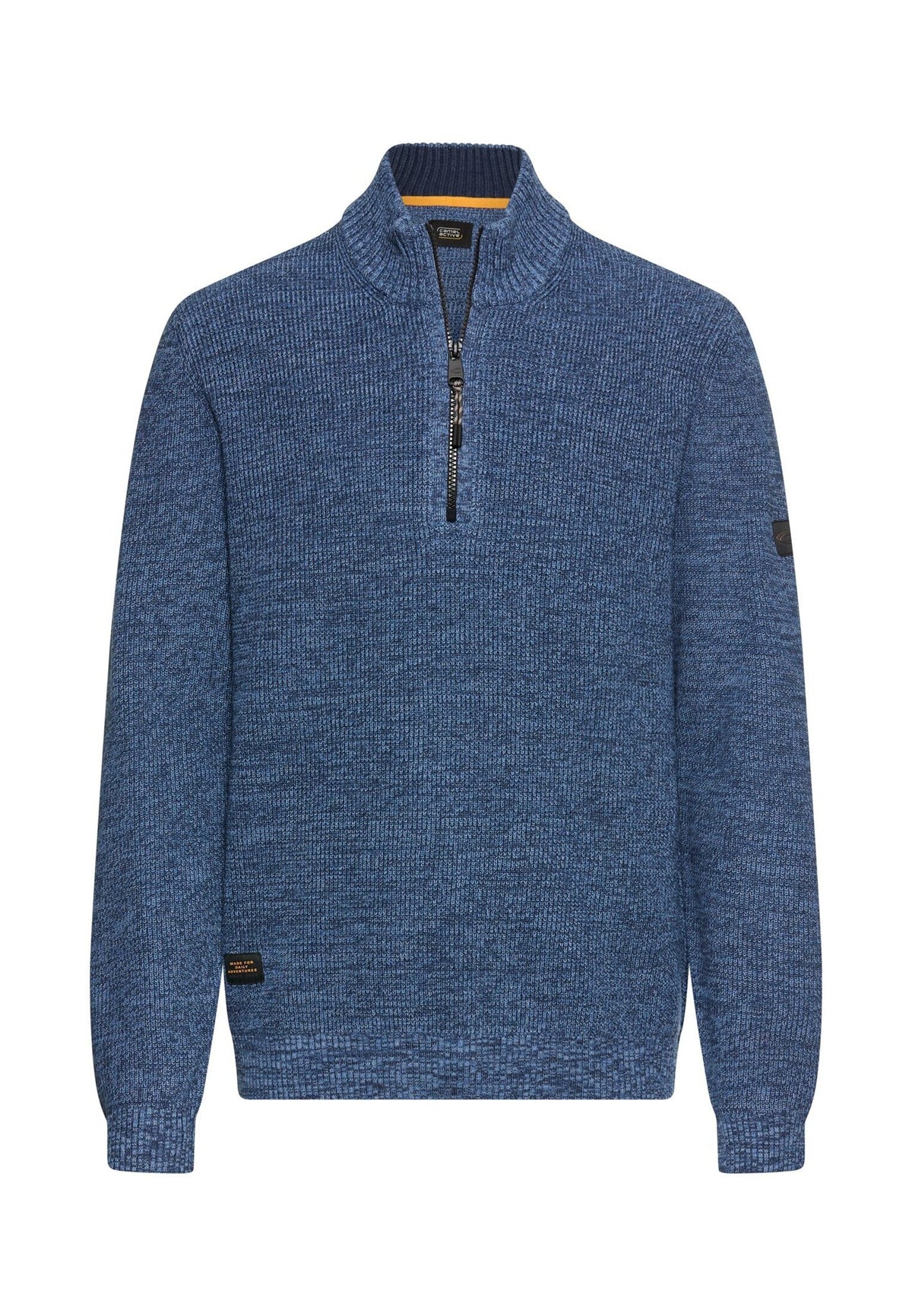 Camel active Herren Pullover Tinted Blue