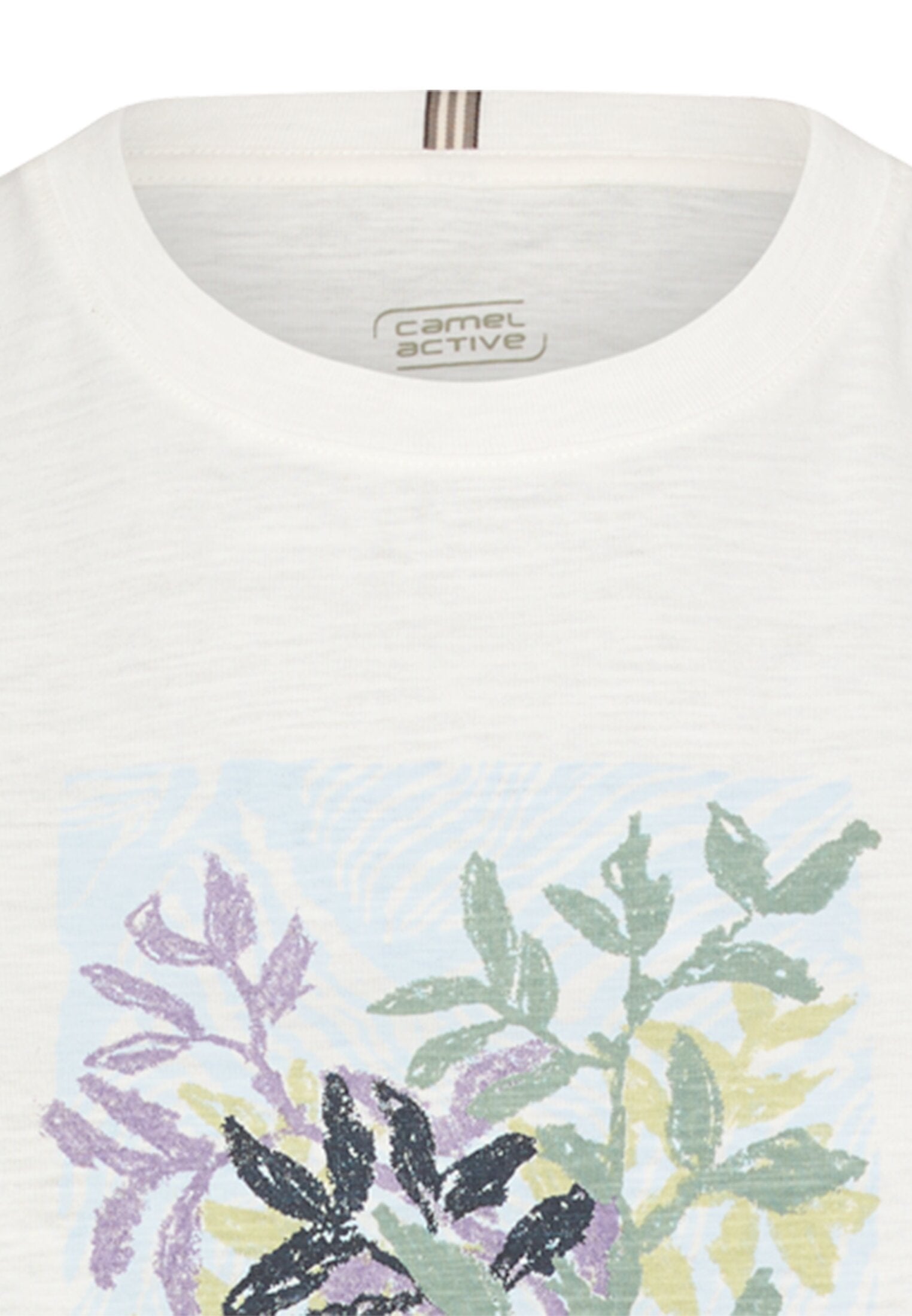 Camel active Damen T-Shirts Milkwhite