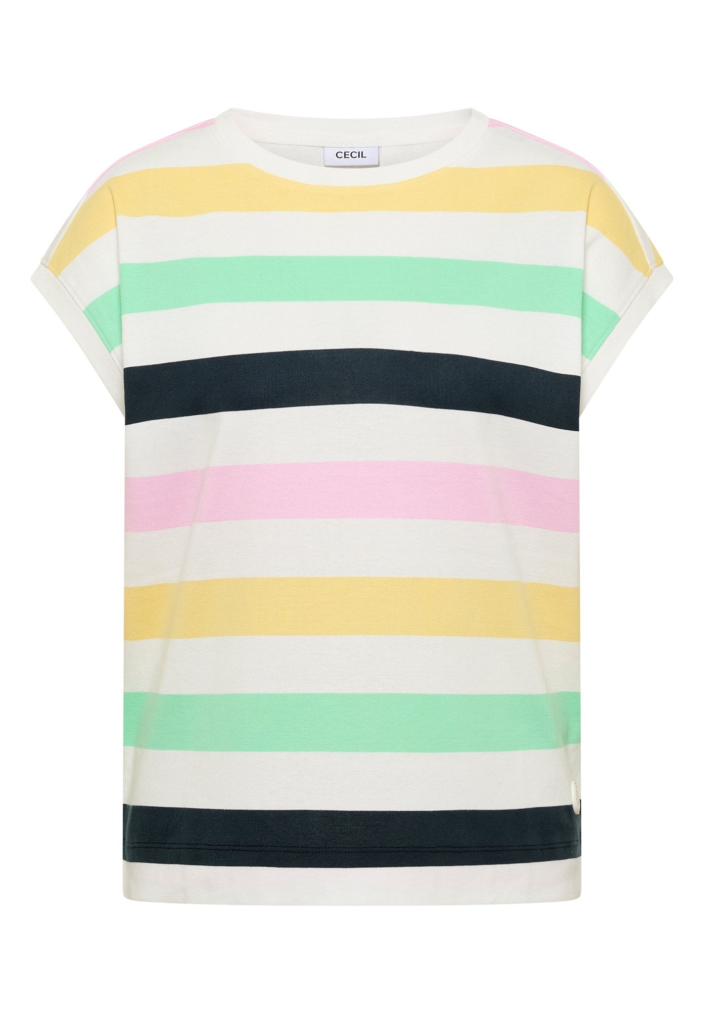 Cecil Damen T-Shirts Vanilla W