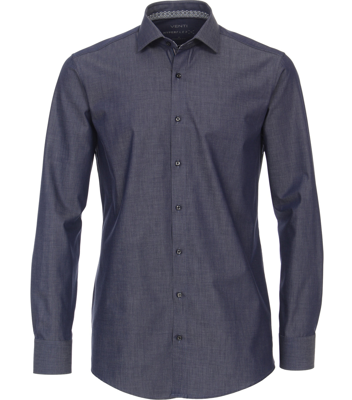 Casa Moda Herren Hemden lang Blau