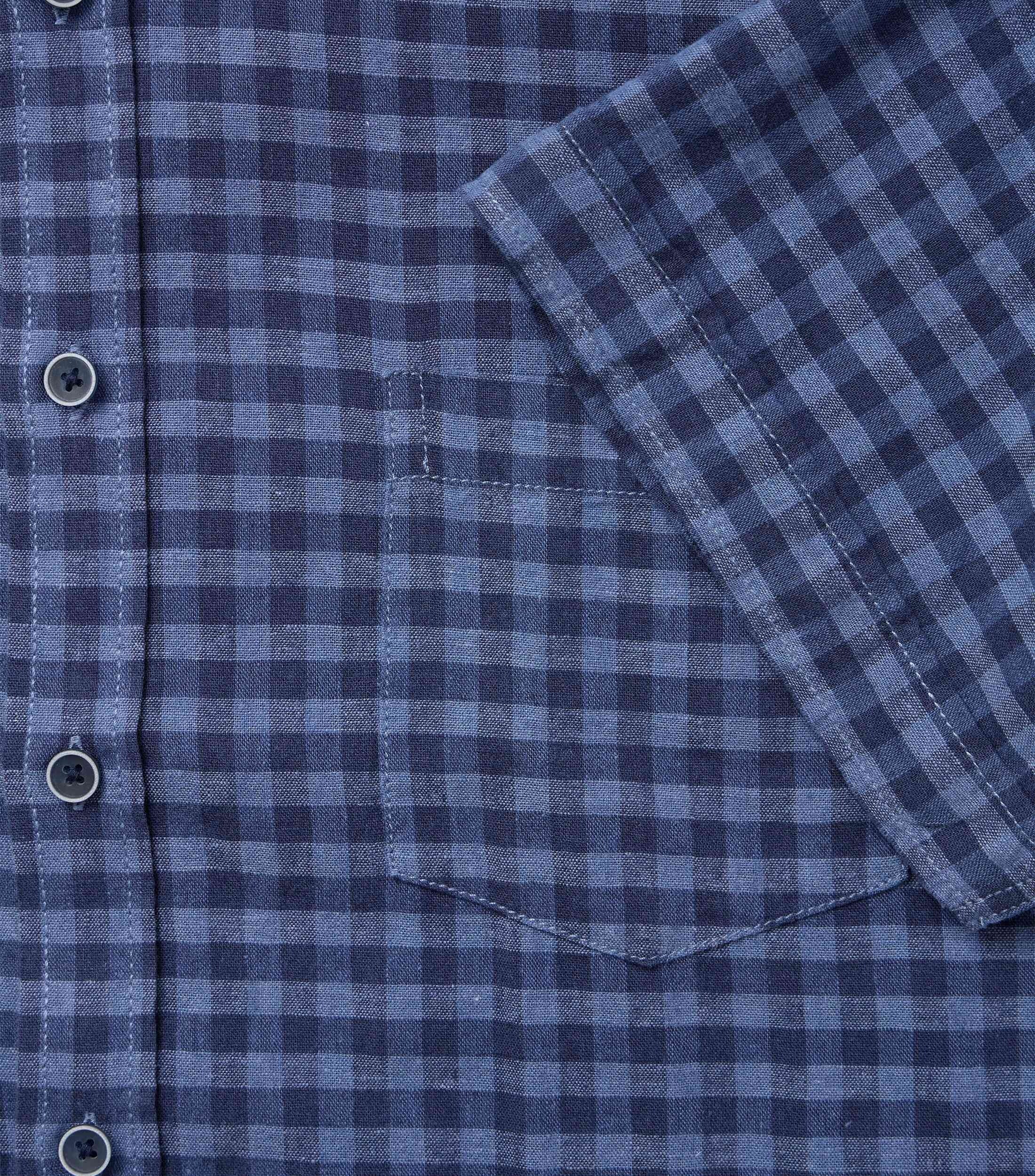 Casa Moda Herren Hemden kurz Blau