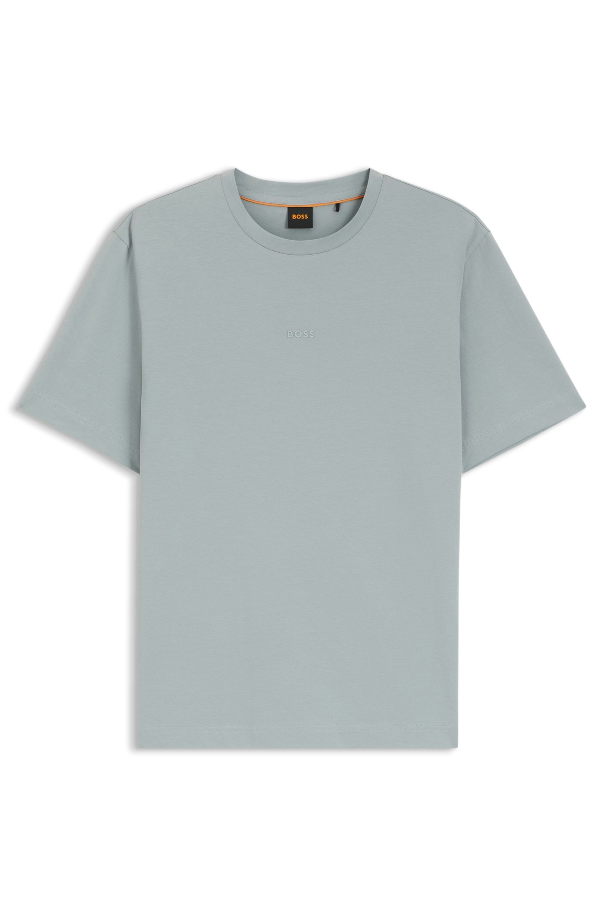 Boss Orange Herren T-Shirts kurz Open Grey