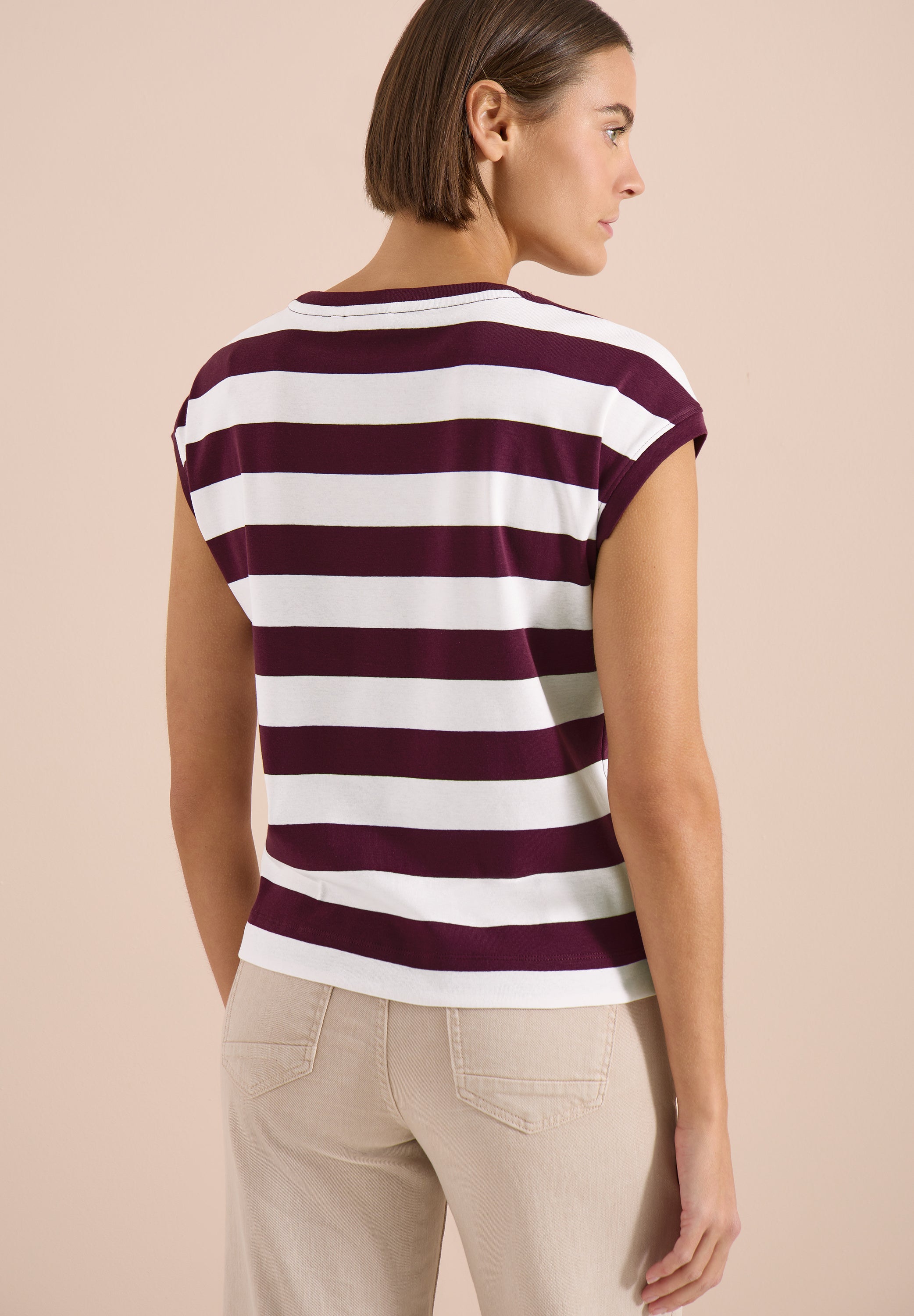 Cecil Damen T-Shirts Sweet Gra