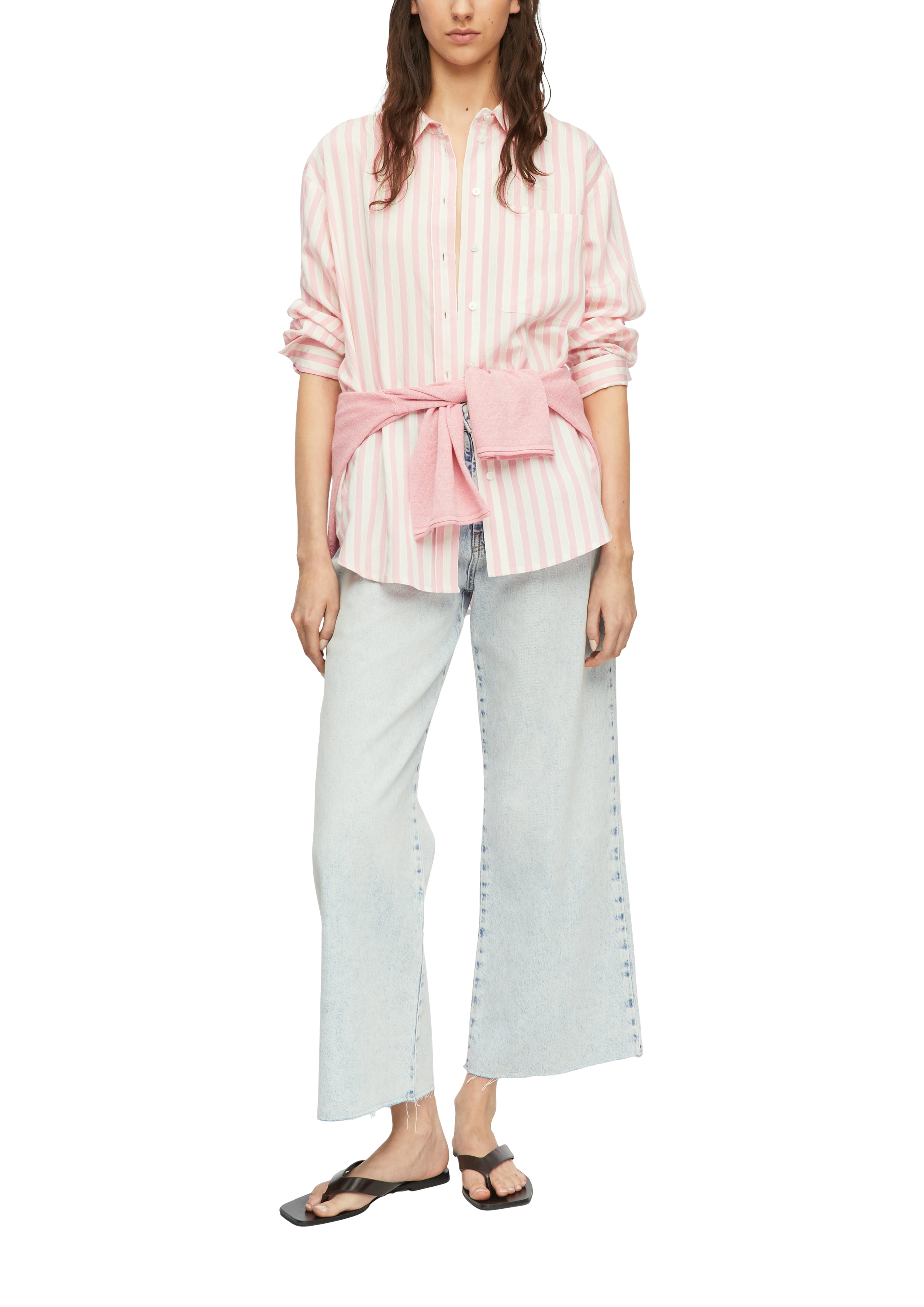Comma Damen Blusen Lilac/Pink