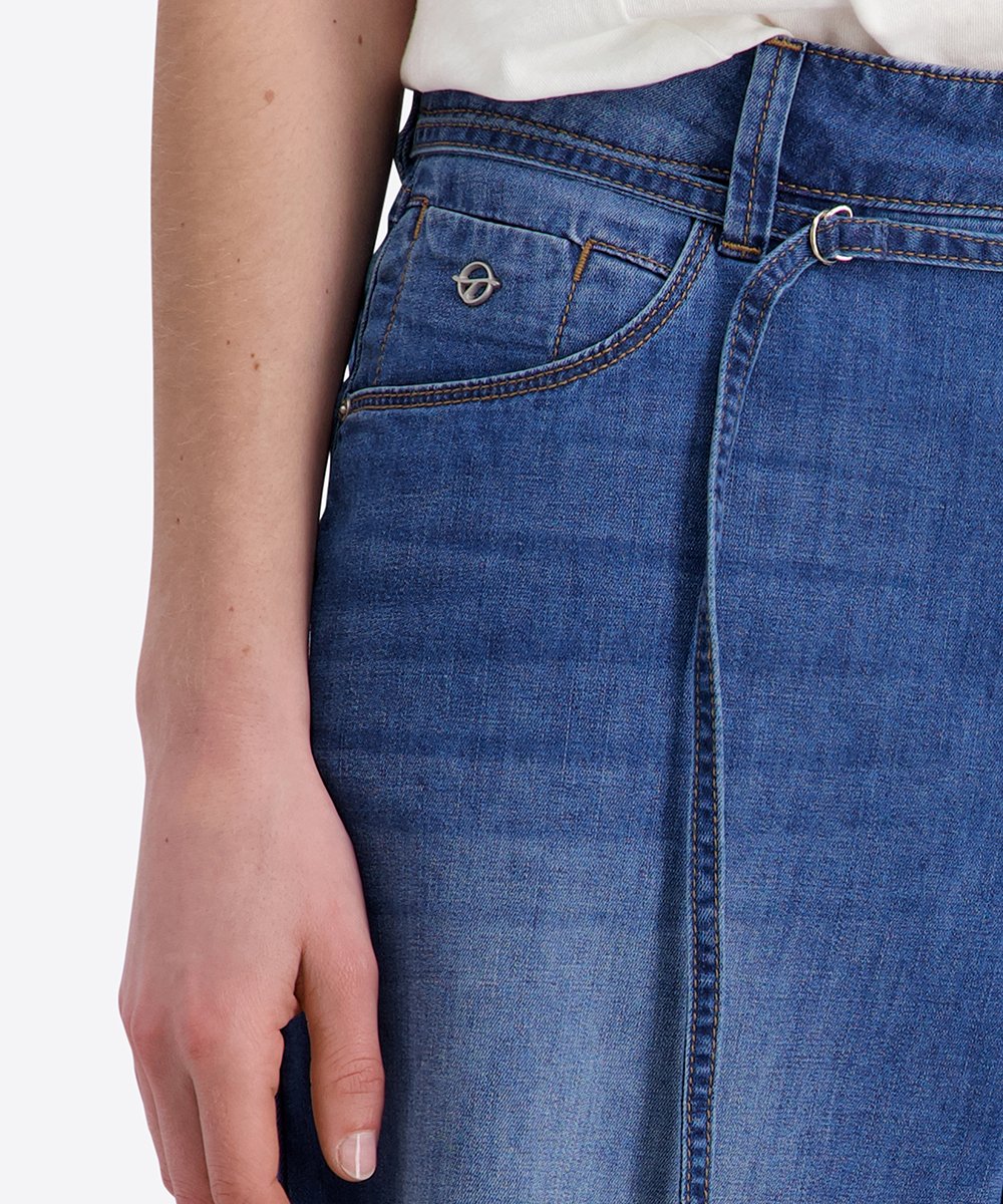 Timezone Damen Shorts Mid Blue