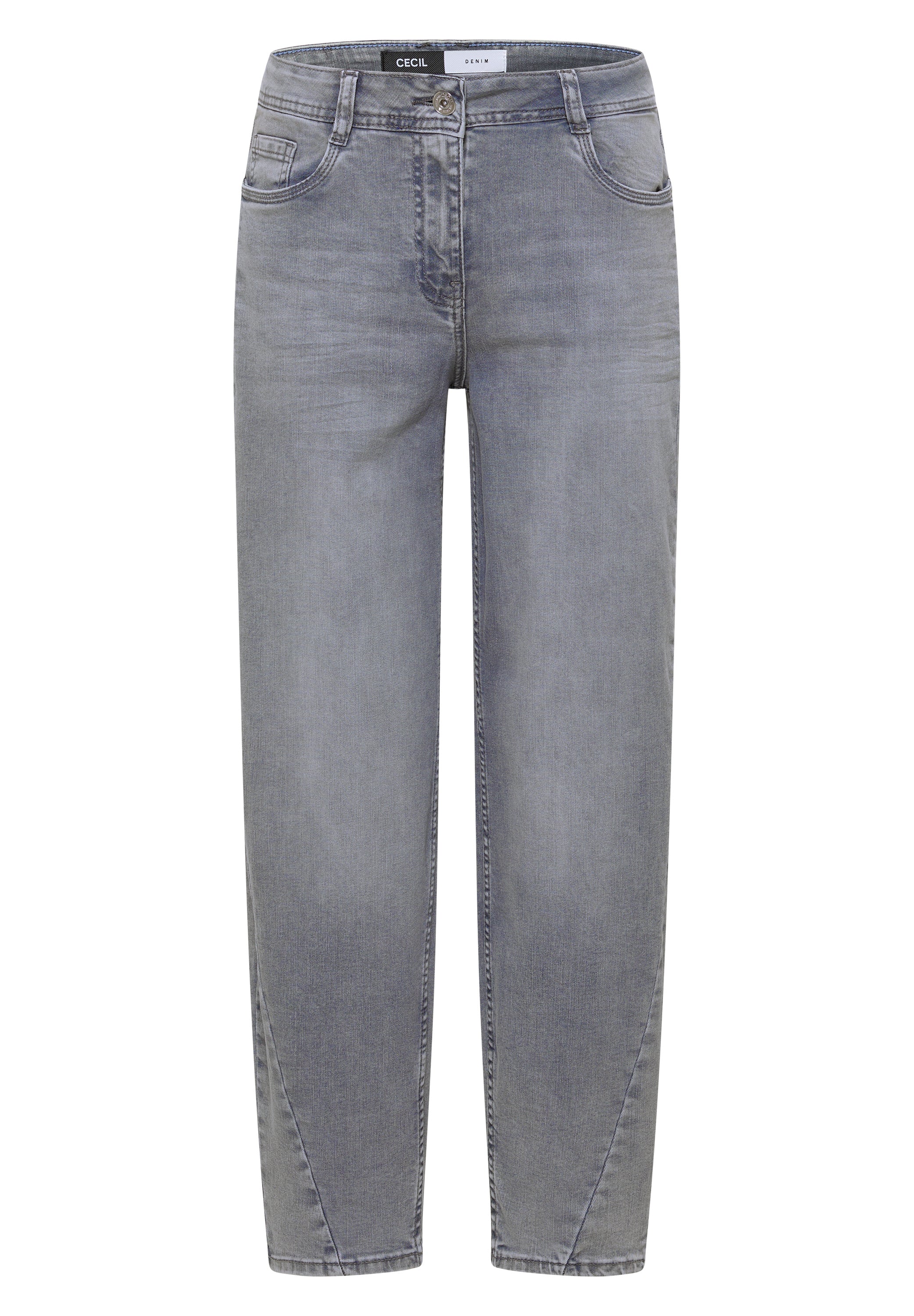 Cecil Damen Hosen Light Gre