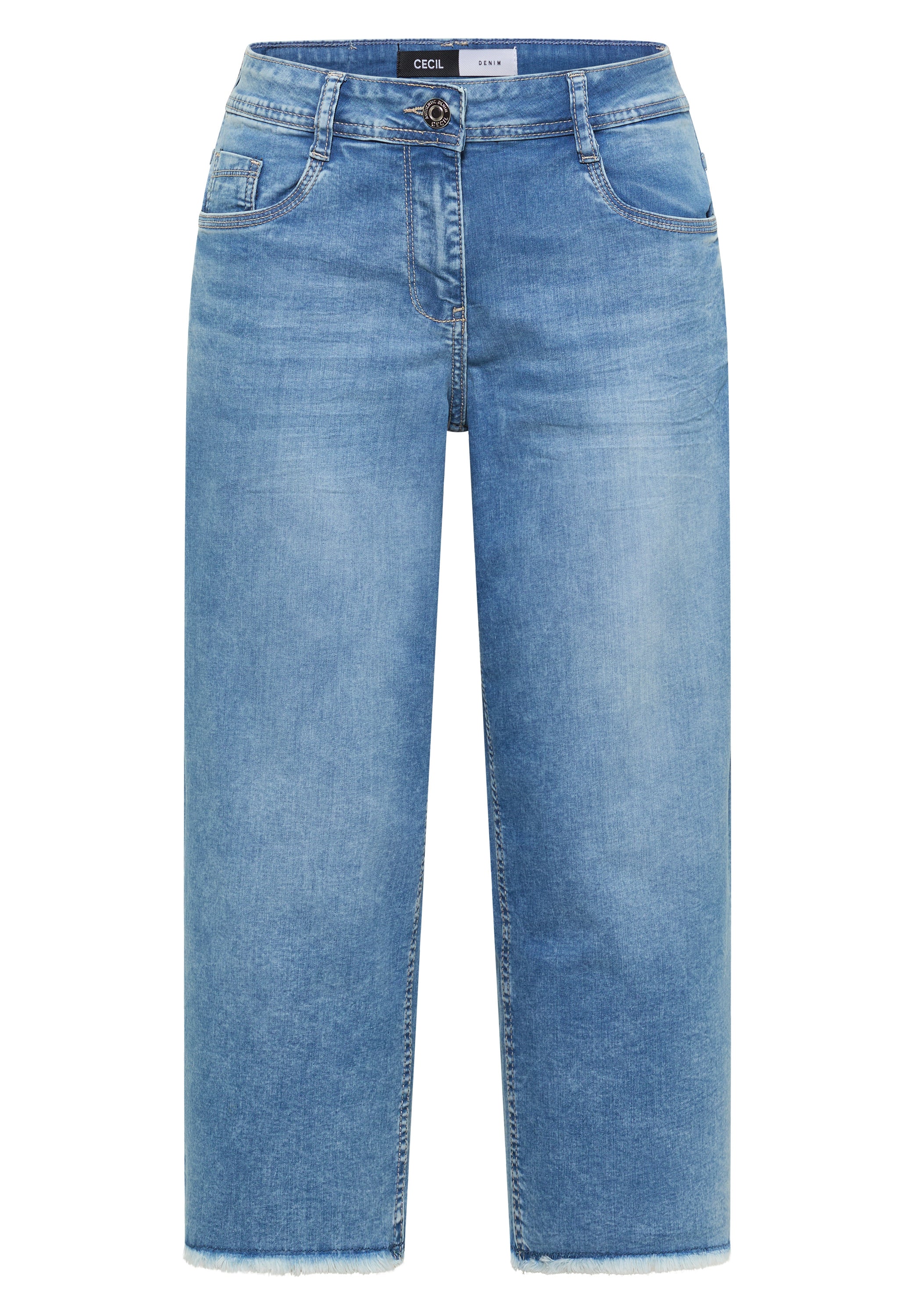Cecil Damen Hosen Light Blu