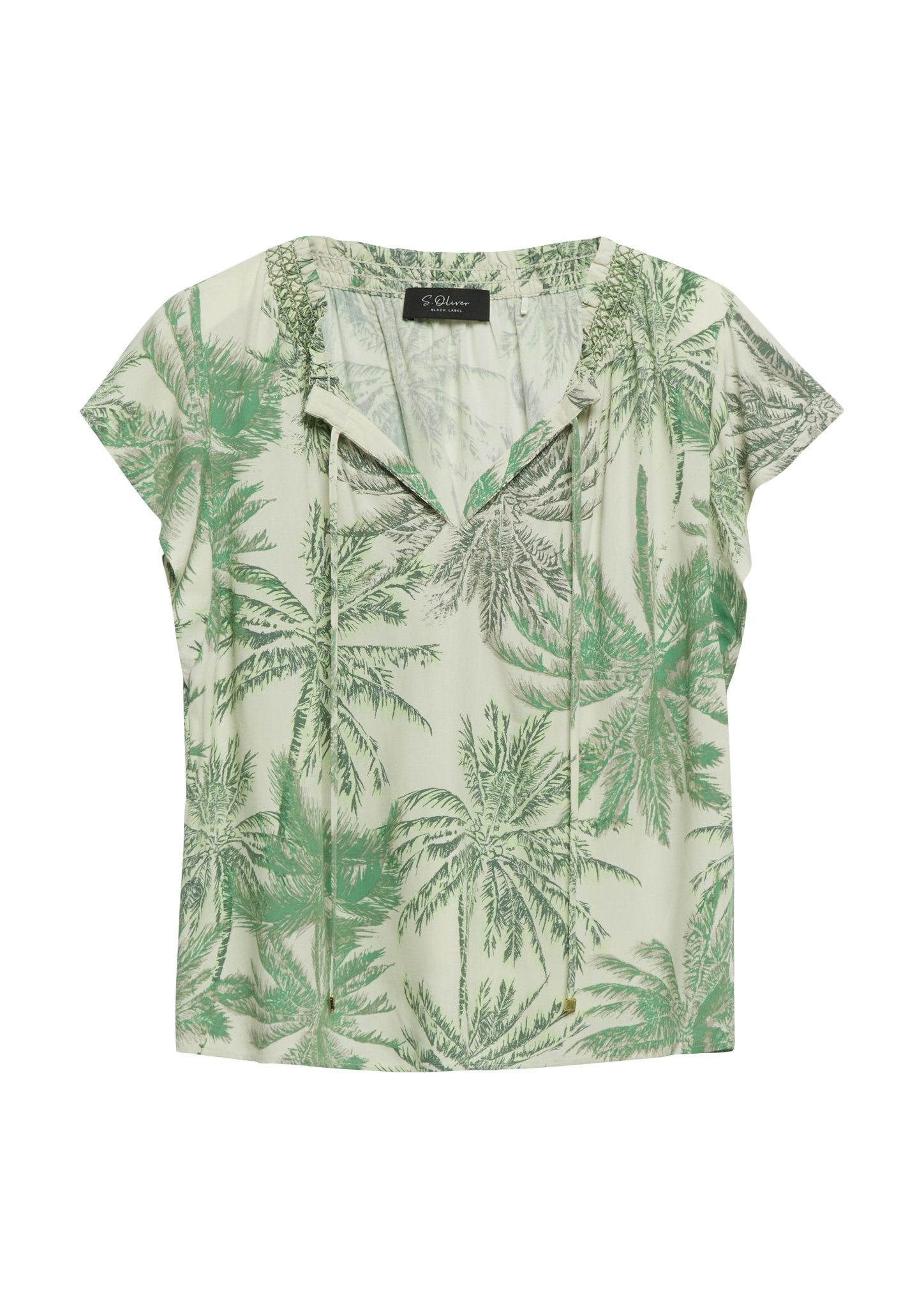 S. Oliver black Damen Blusen White