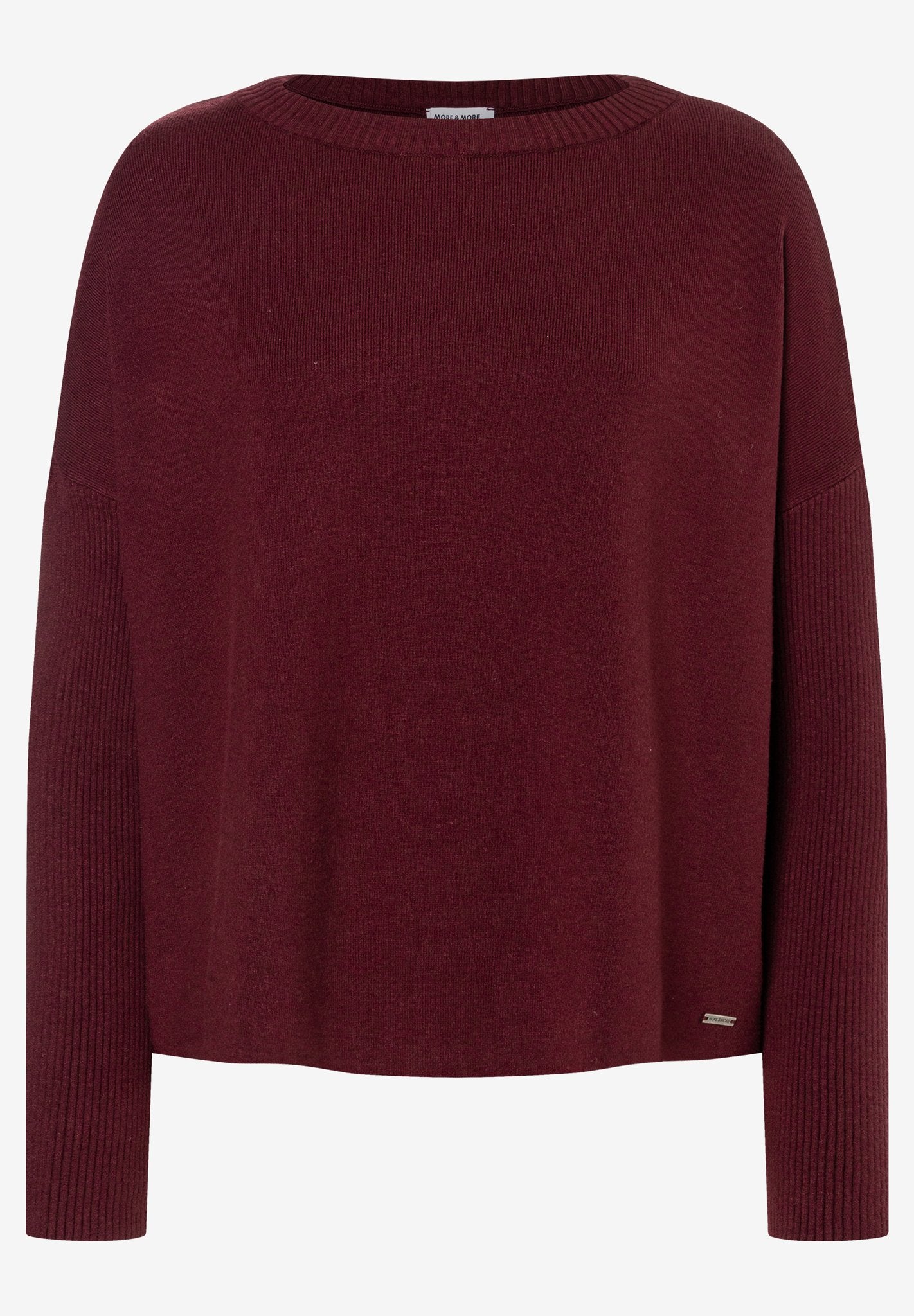 More & More Damen Pullover Pomegranat