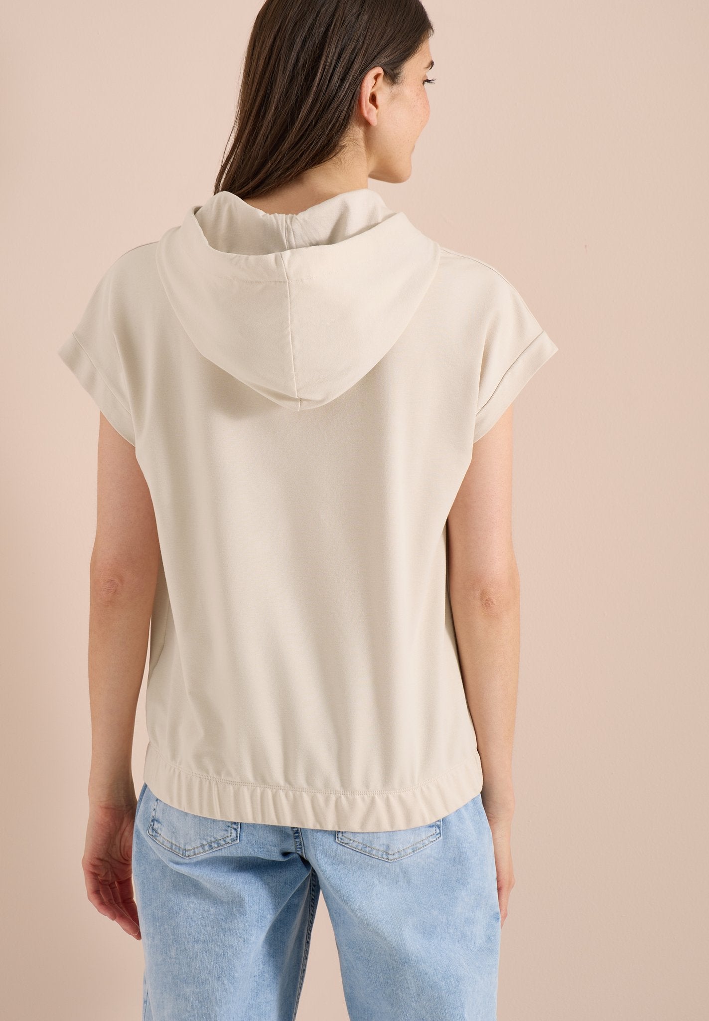 Cecil Damen T-Shirts Pearl Bei